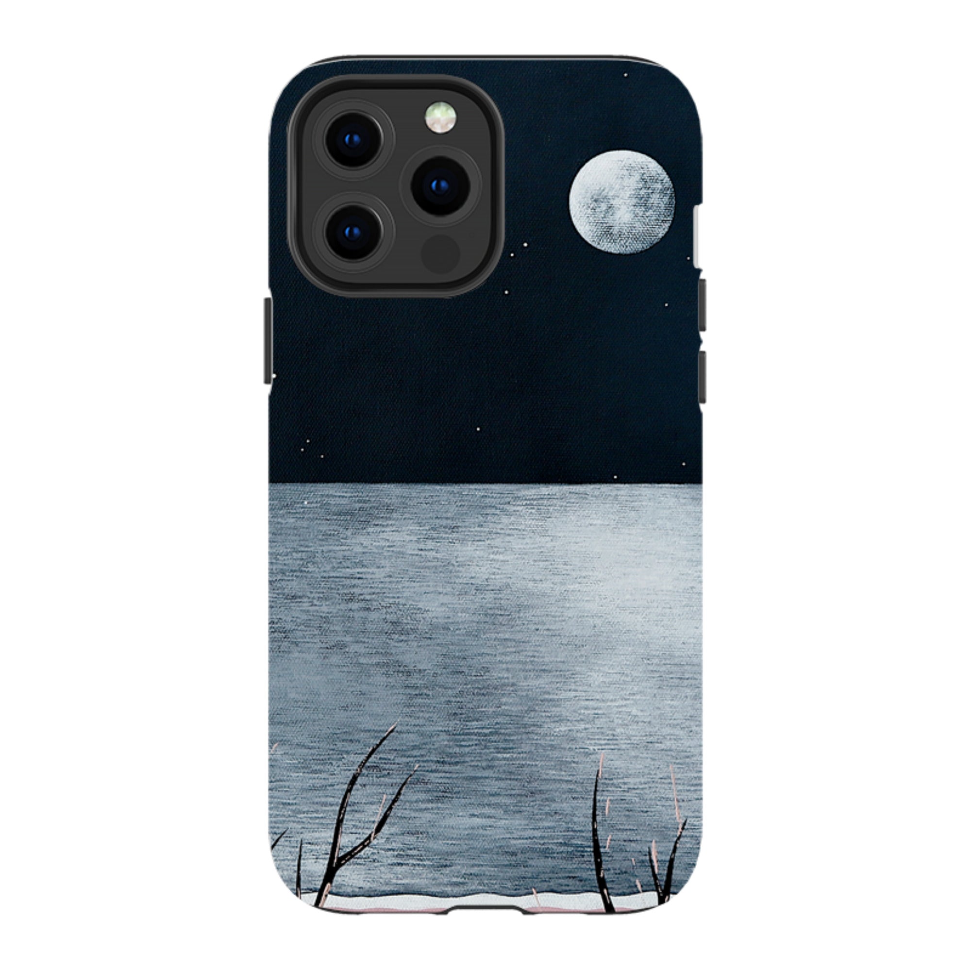 iPhone Tough Case - Night Of The Huge Moon By Natasha Newton