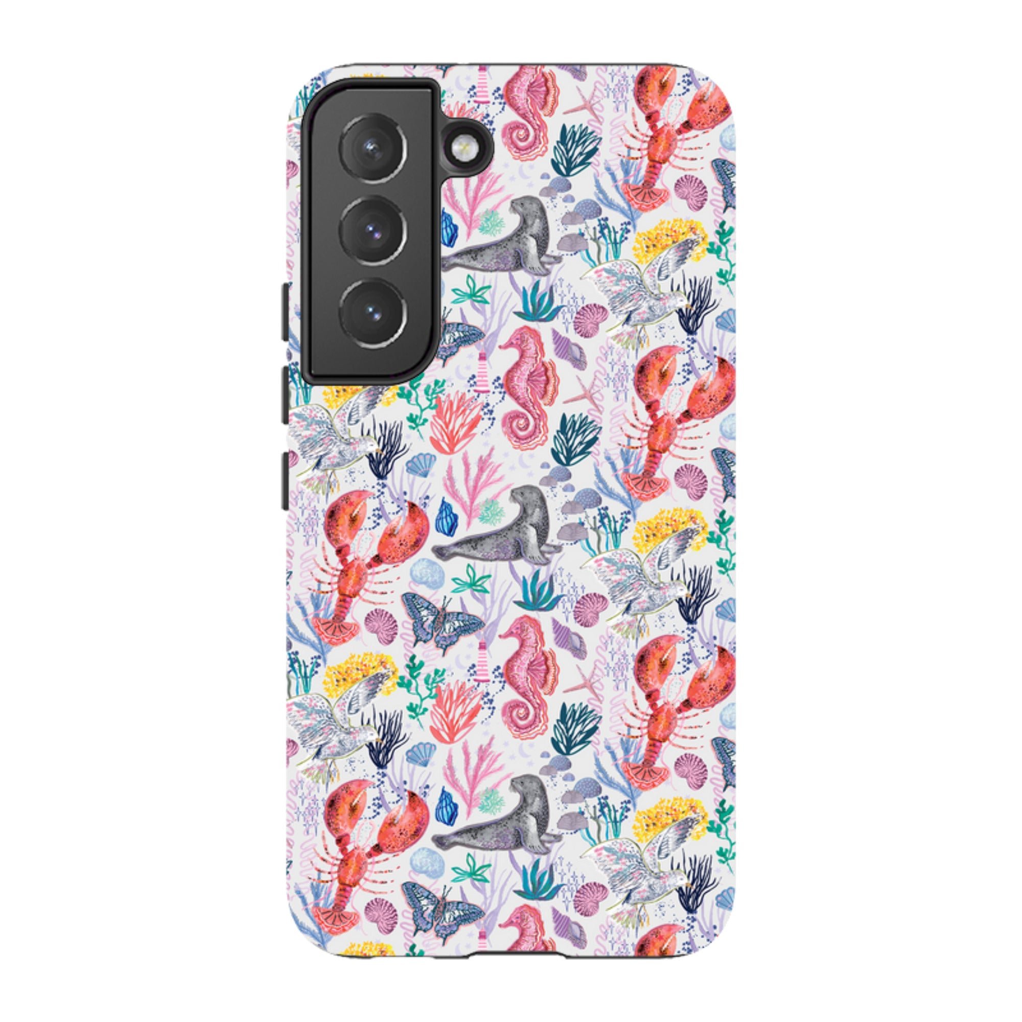 Samsung Tough  Case - Coastline Pattern D By Emma Frances Grant