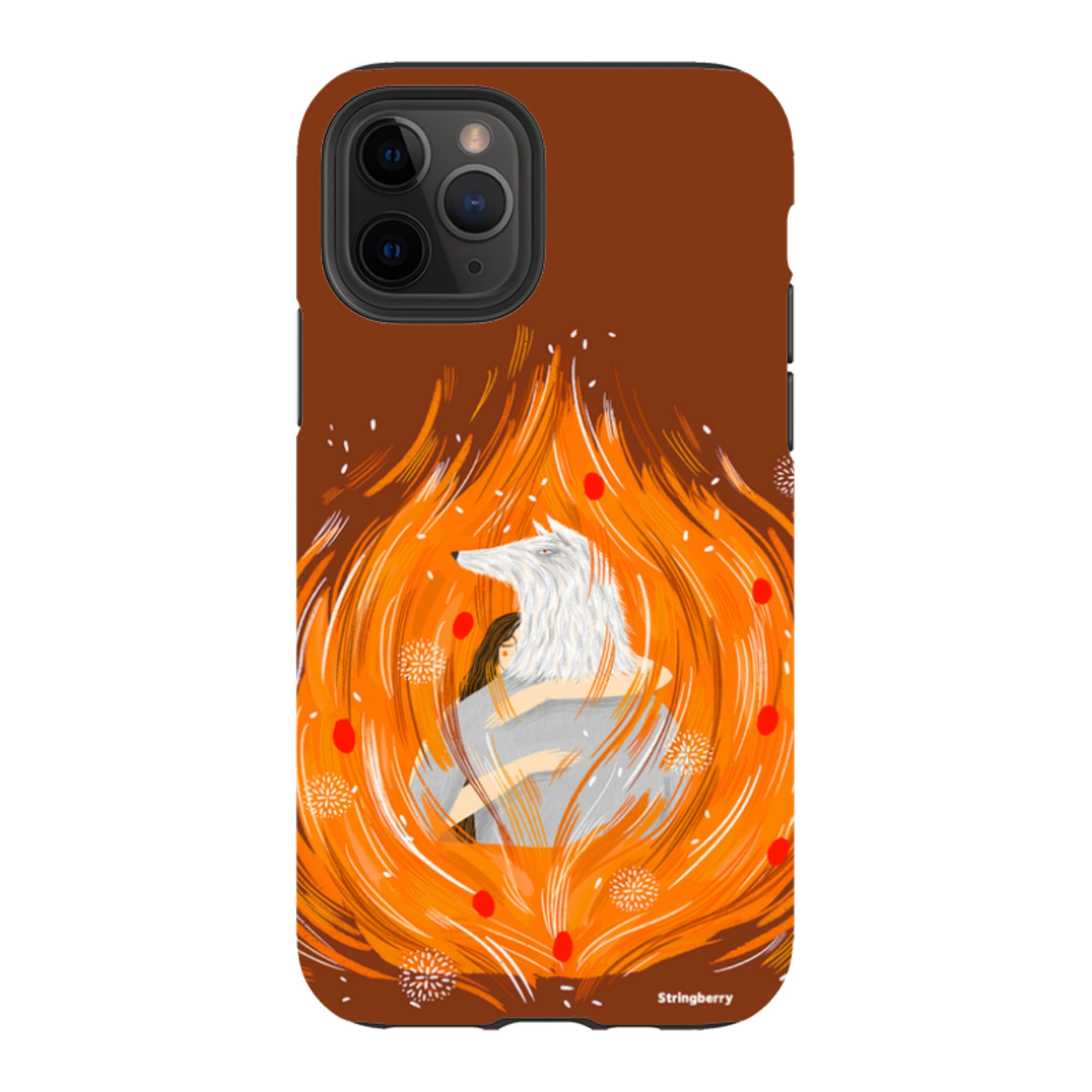 iPhone Tough Case - Fire Of Us By Madalina Andronic