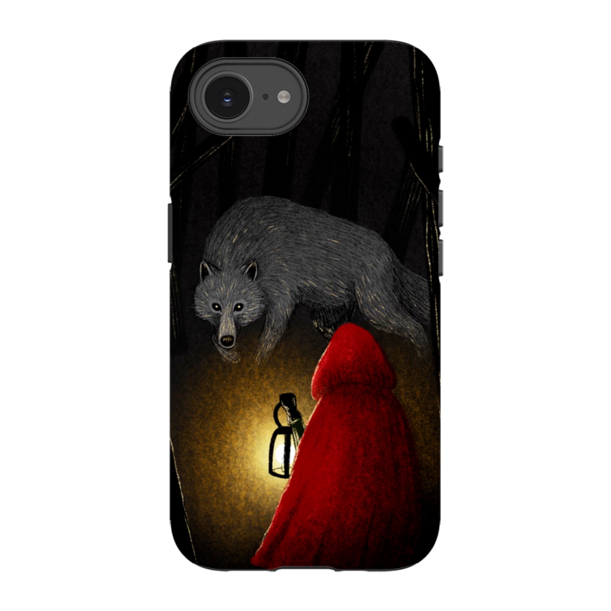 iPhone Tough Case - Riding Hood By Anna Stead
