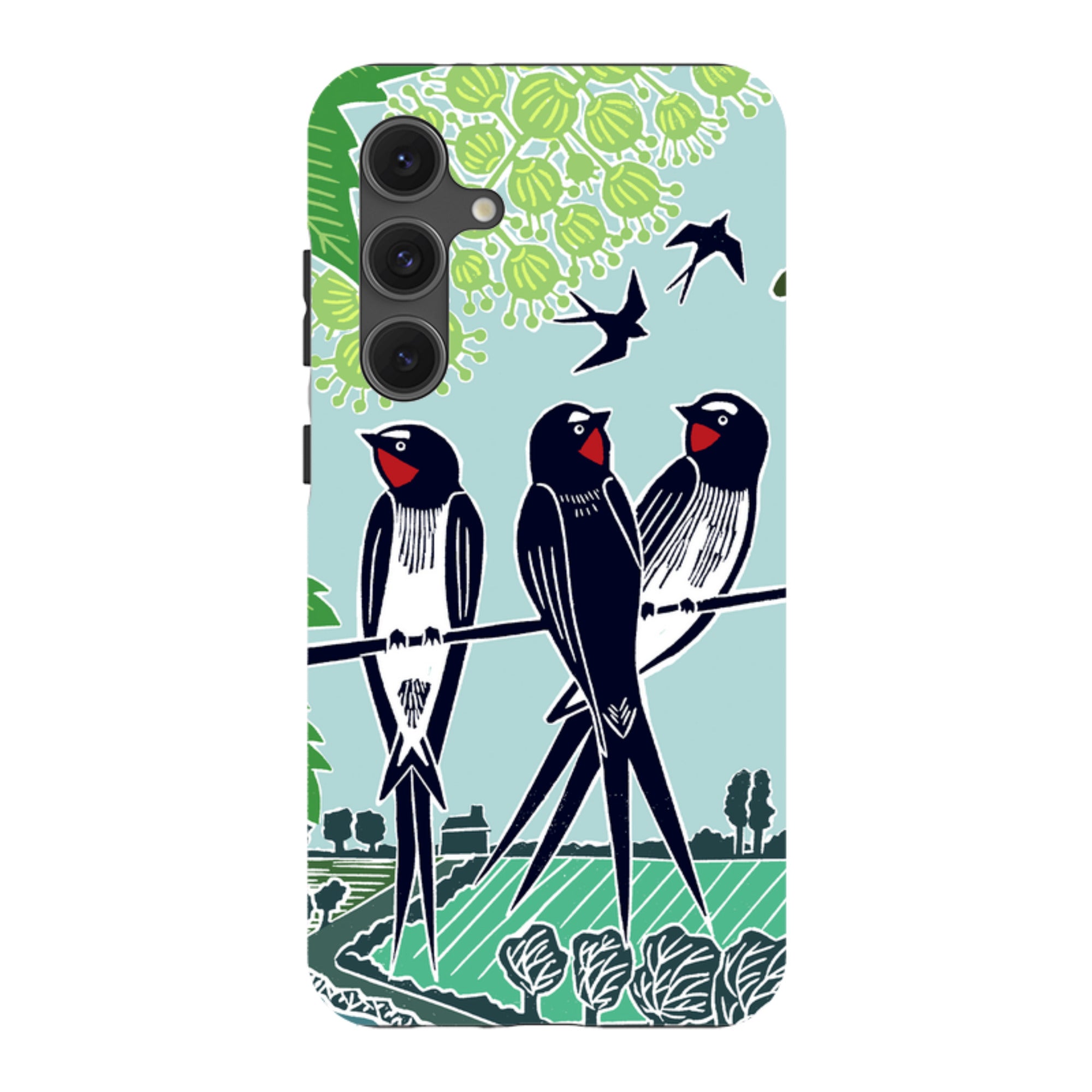 Samsung Tough Case - Swallows By Kate Heiss