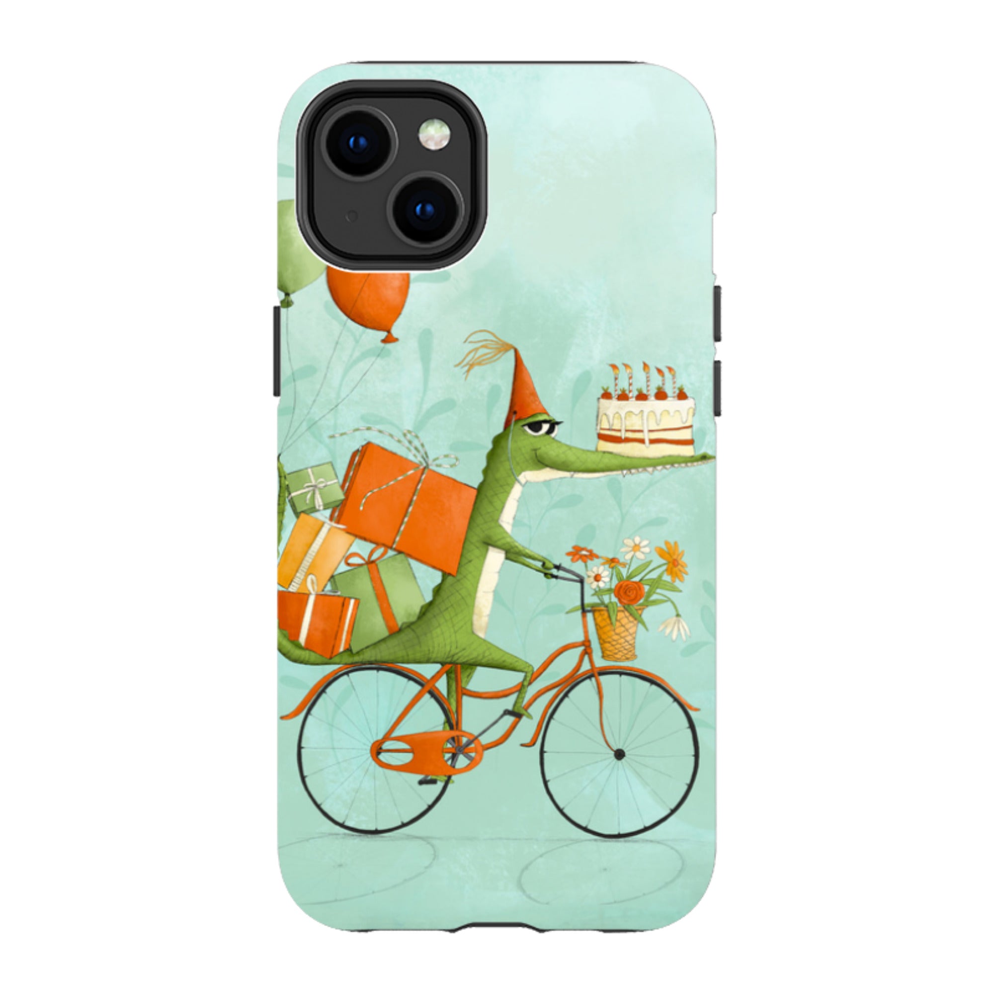 iPhone Tough Case - Happy Croc By Maja Lindberg