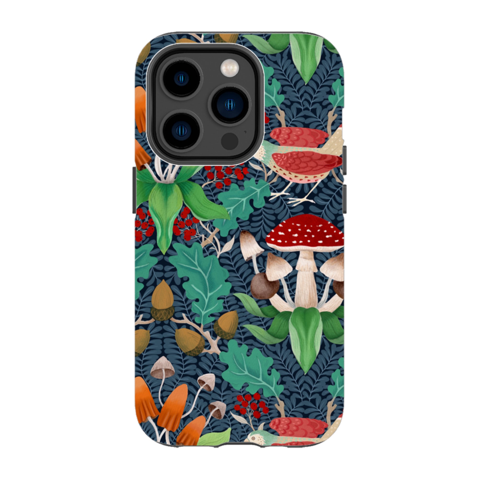 iPhone Tough Case - Mushrooms By Bex Parkin