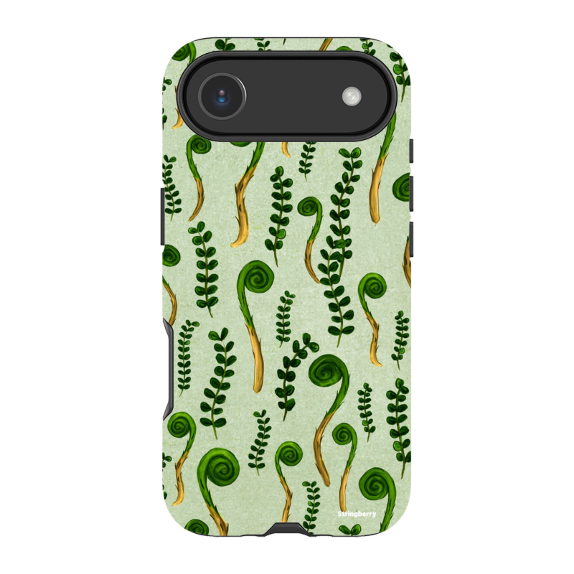iPhone MagSafe Tough Case - Fern Fronds By Katherine Quinn