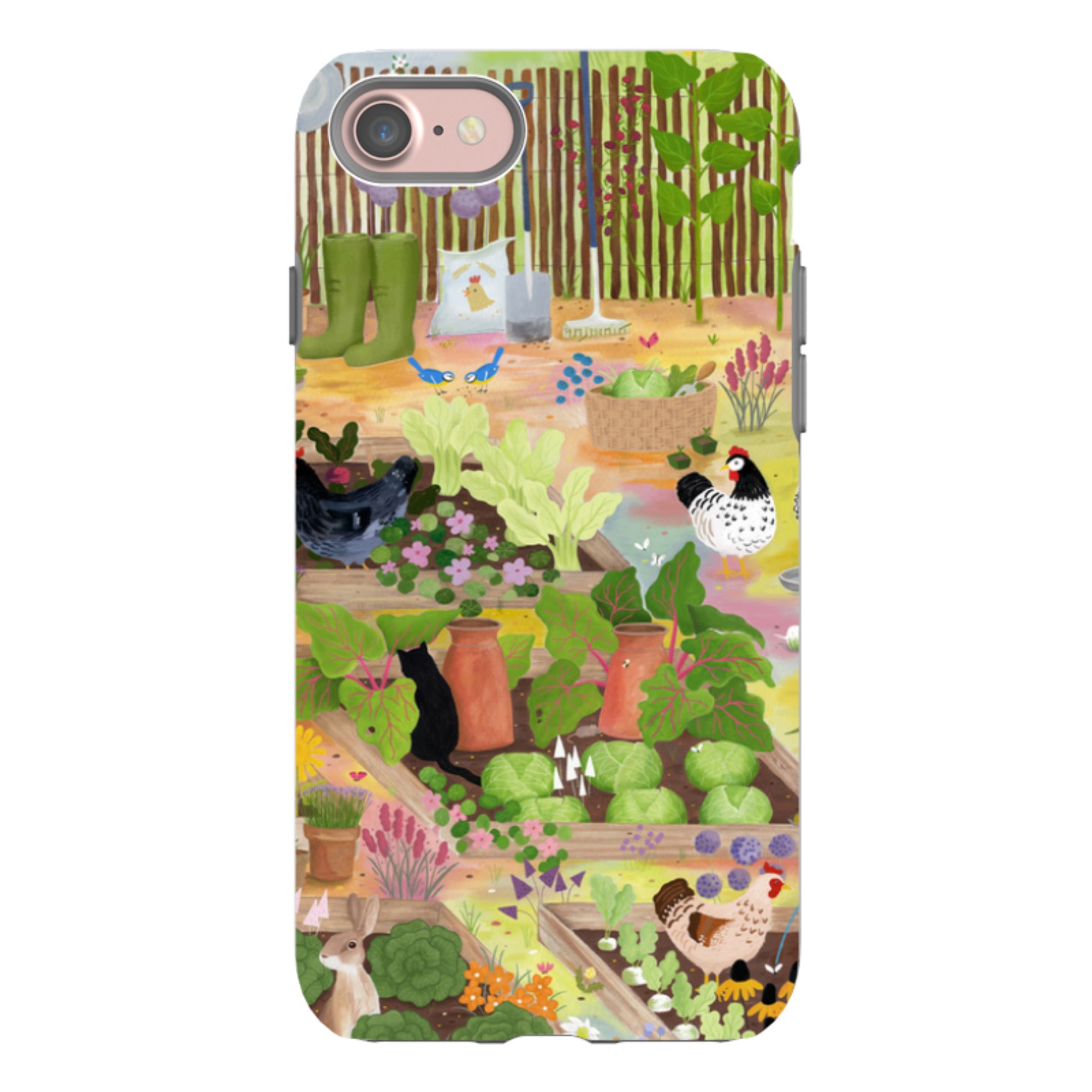 iPhone Tough Case - Home Grown II By Bex Parkin