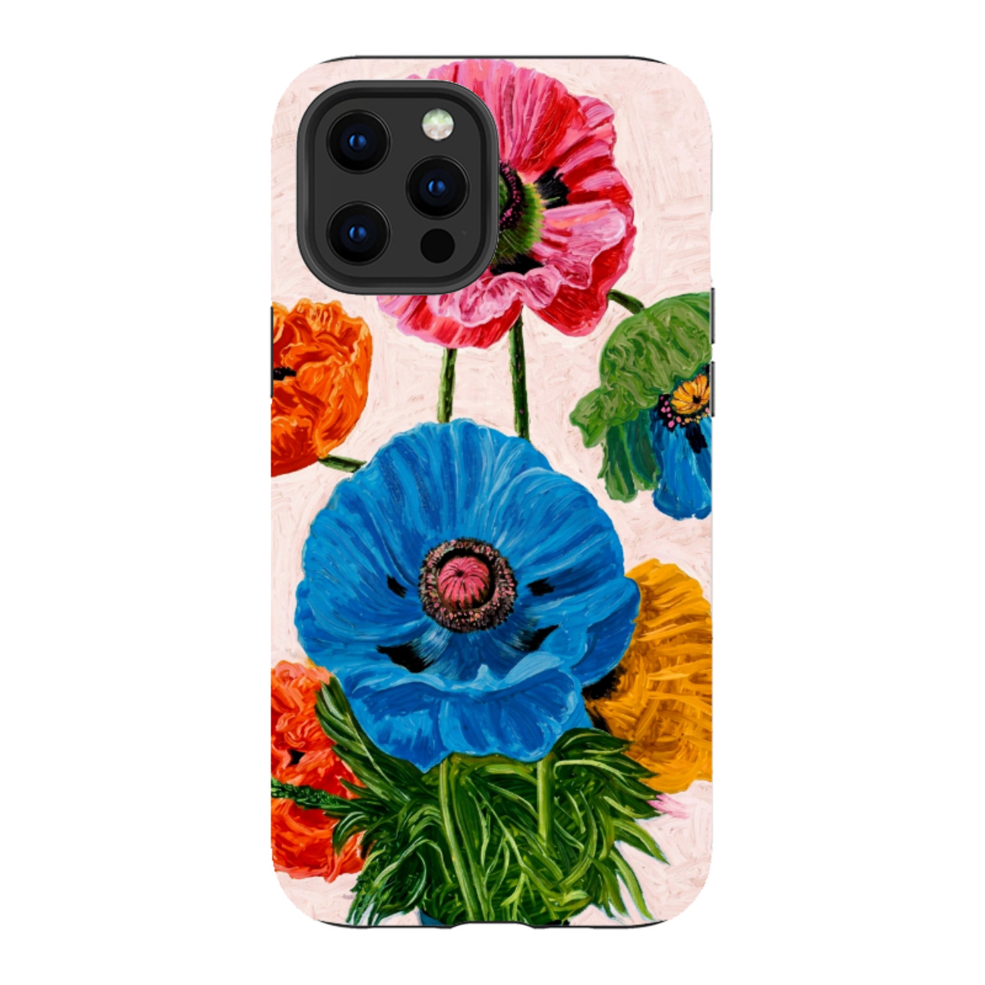 iPhone Tough Case - Kisling Poppy Pink