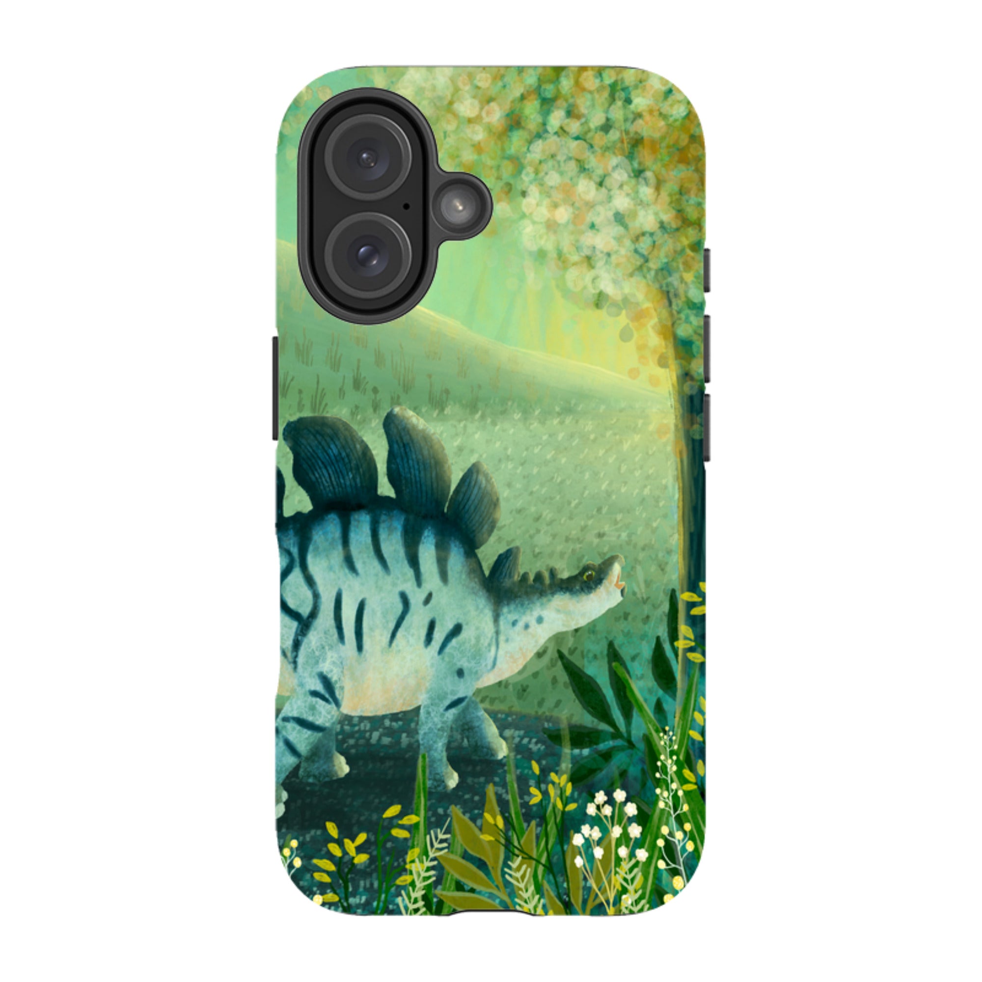 iPhone Tough Case - Dino Park By Katherine Quinn