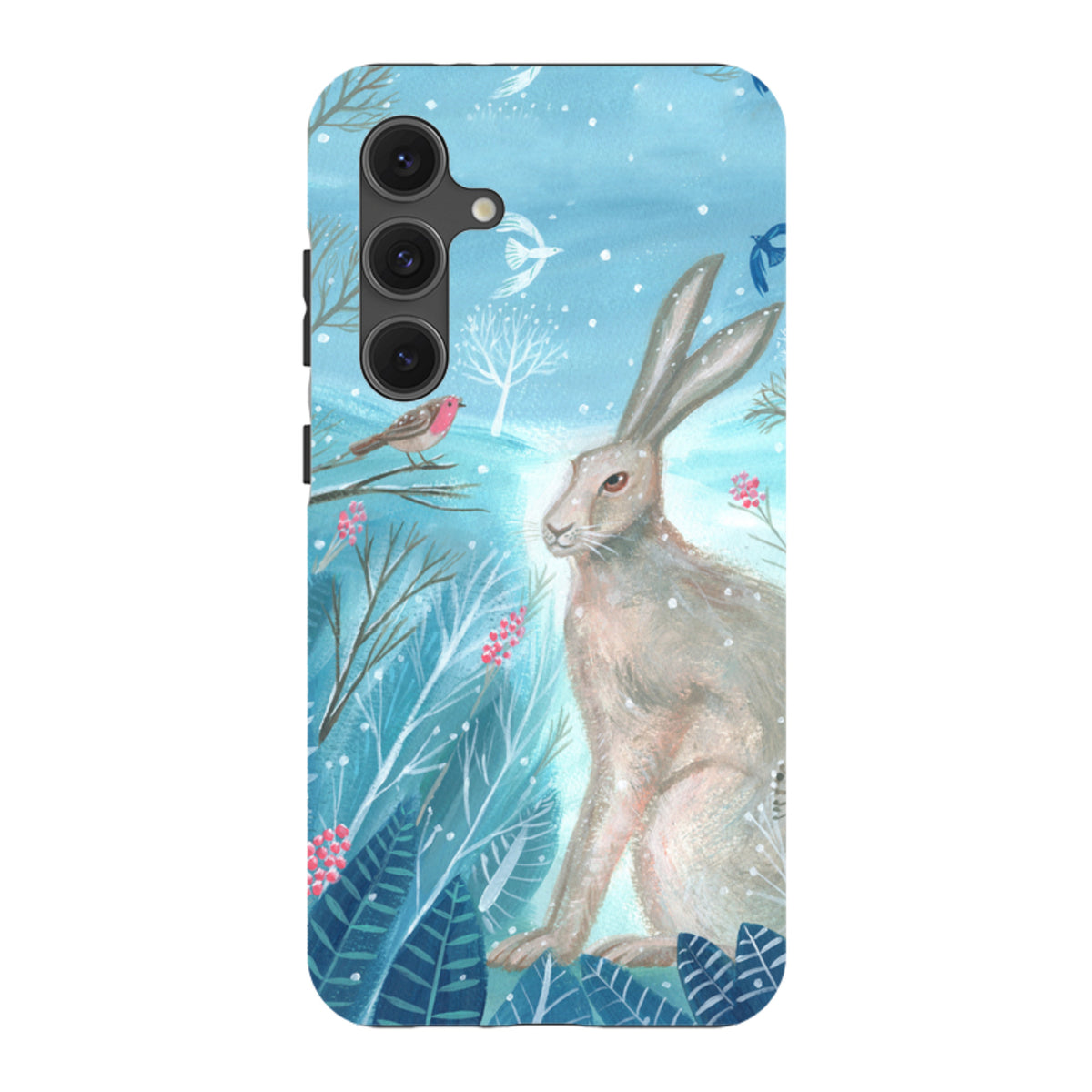 Samsung Tough Case - Winter Hare By Mary Stubberfield