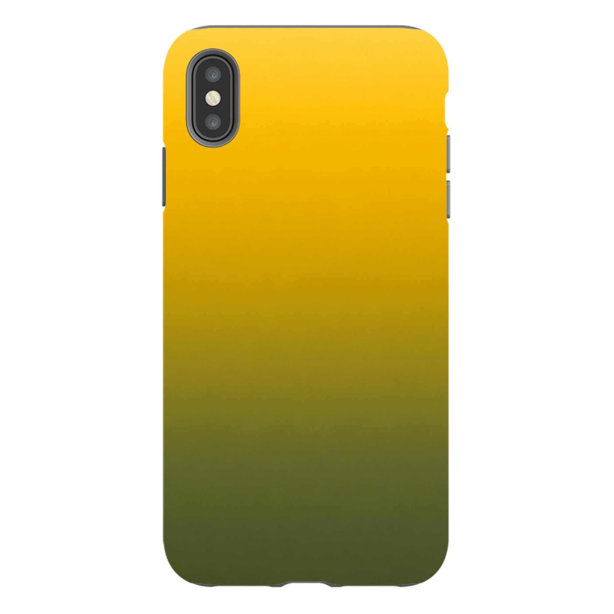 iPhone Tough Case - Yellow Ombre