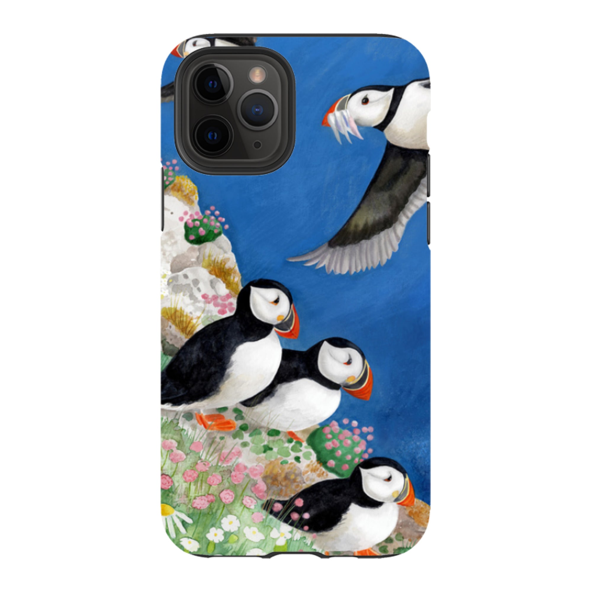 iPhone Tough Case - Puffins By Bex Parkin