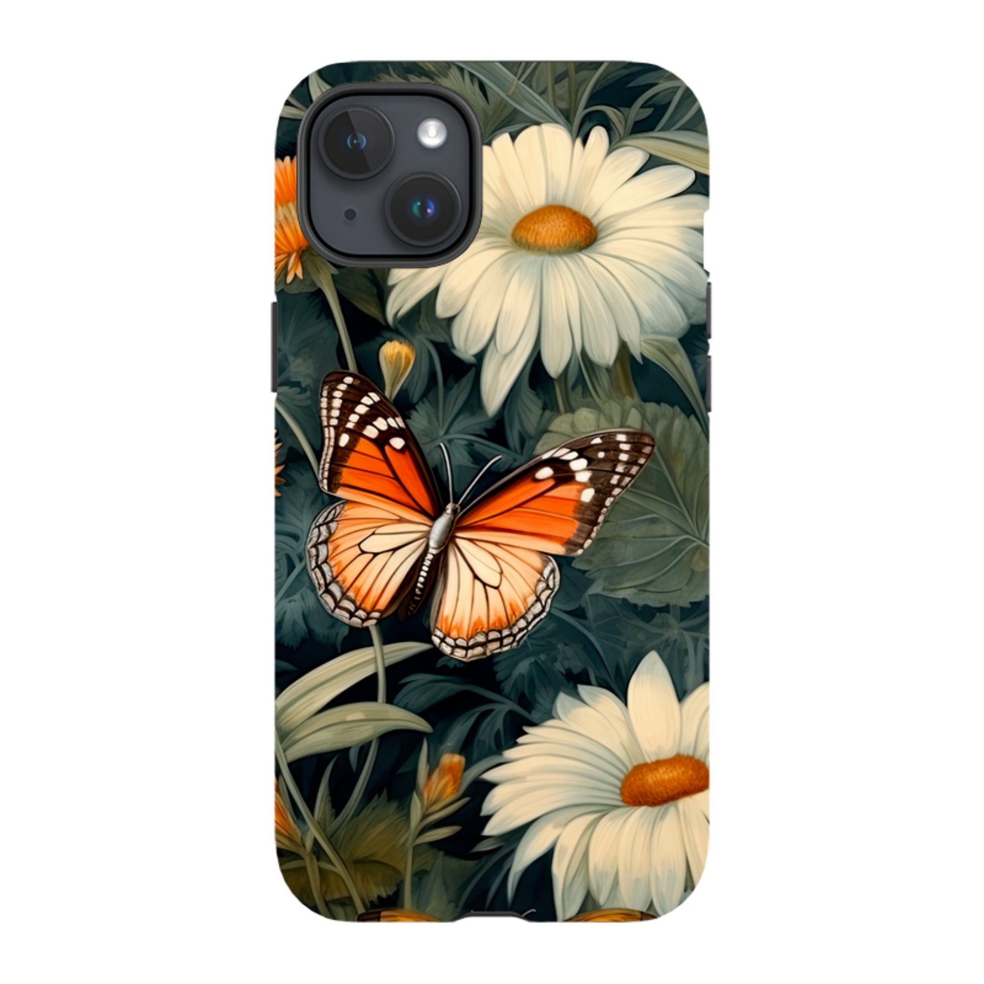 iPhone MagSafe Tough Case - Butterfly Daisies III