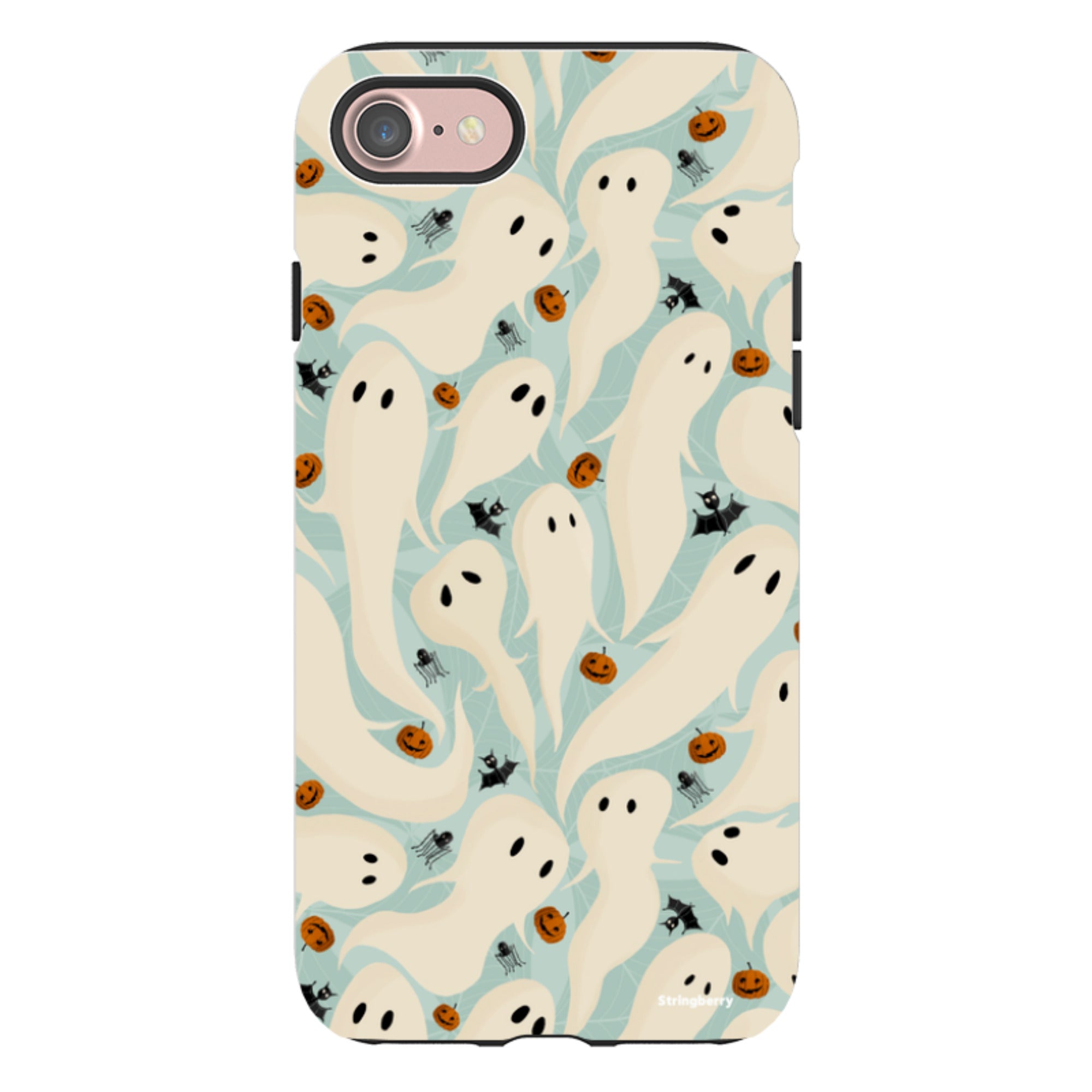 iPhone Tough Case - Spooky Pattern By Maja Lindberg
