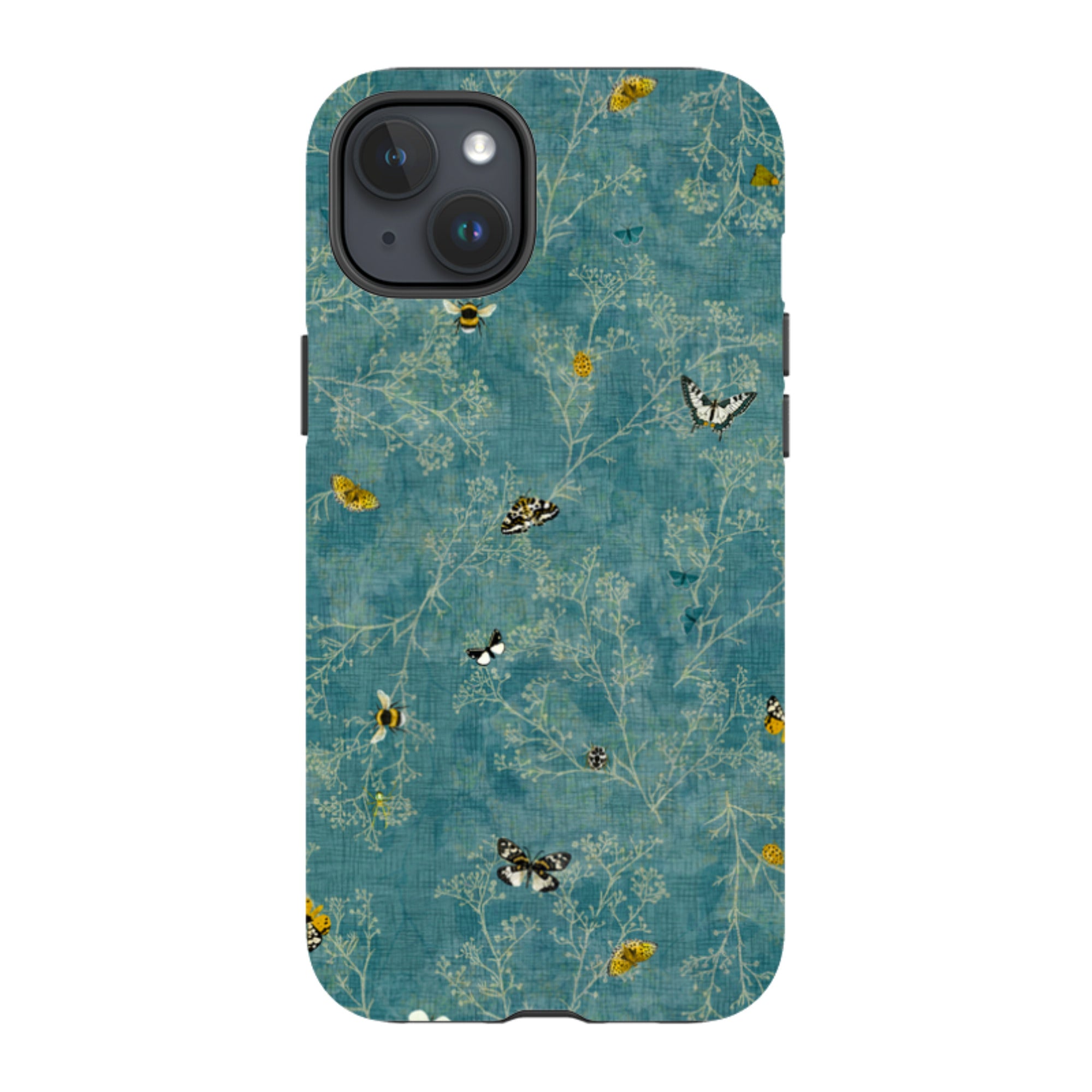 iPhone Tough Case - Chinoiserie Garden Soft Sage By Katherine Quinn