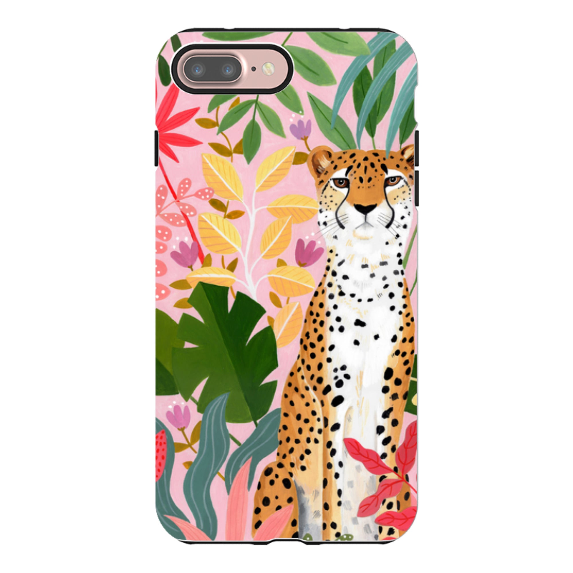 iPhone Tough Case - Cheetah Jungle By Bex Parkin