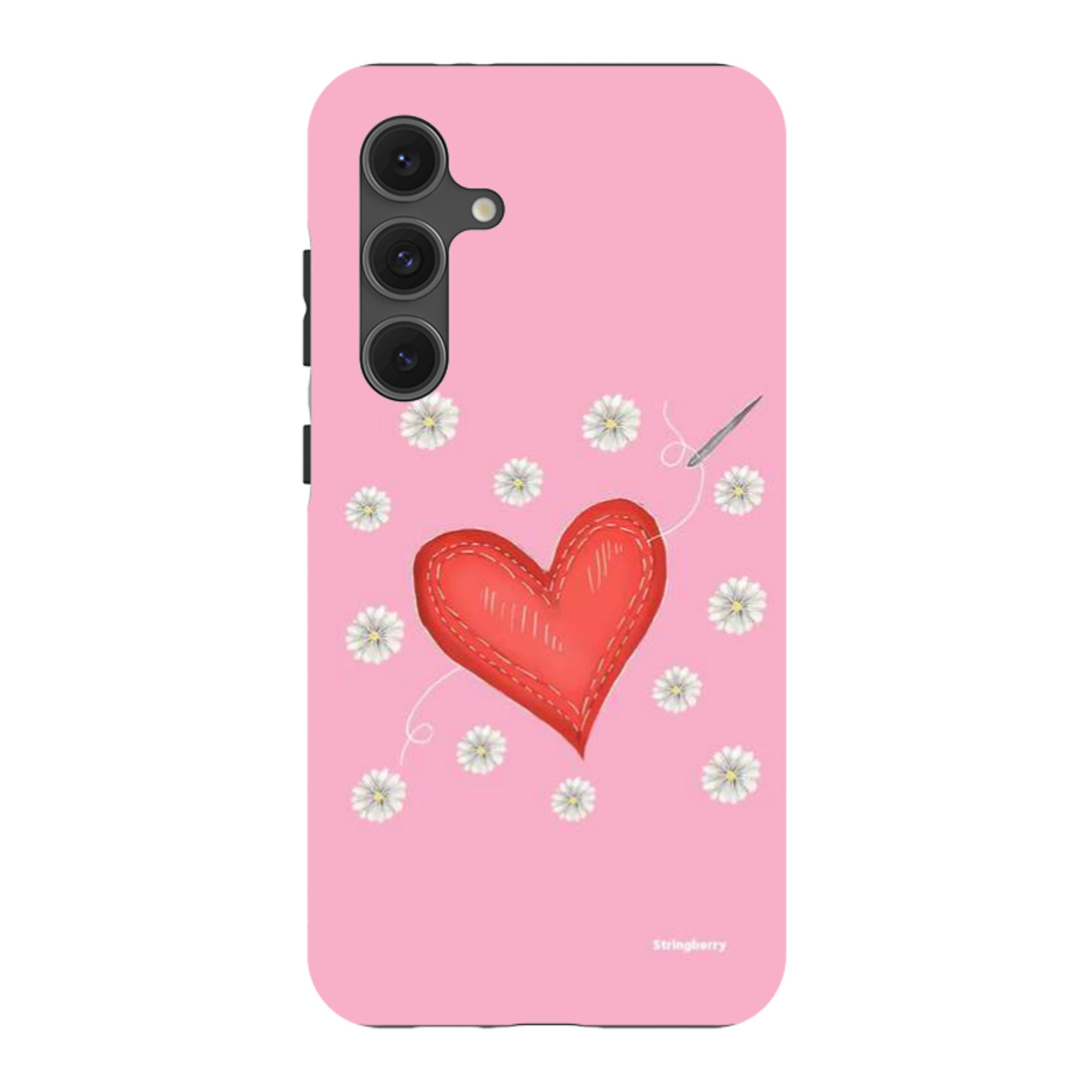 Samsung Tough Case - Love Heart Sewing By Catherine Rowe