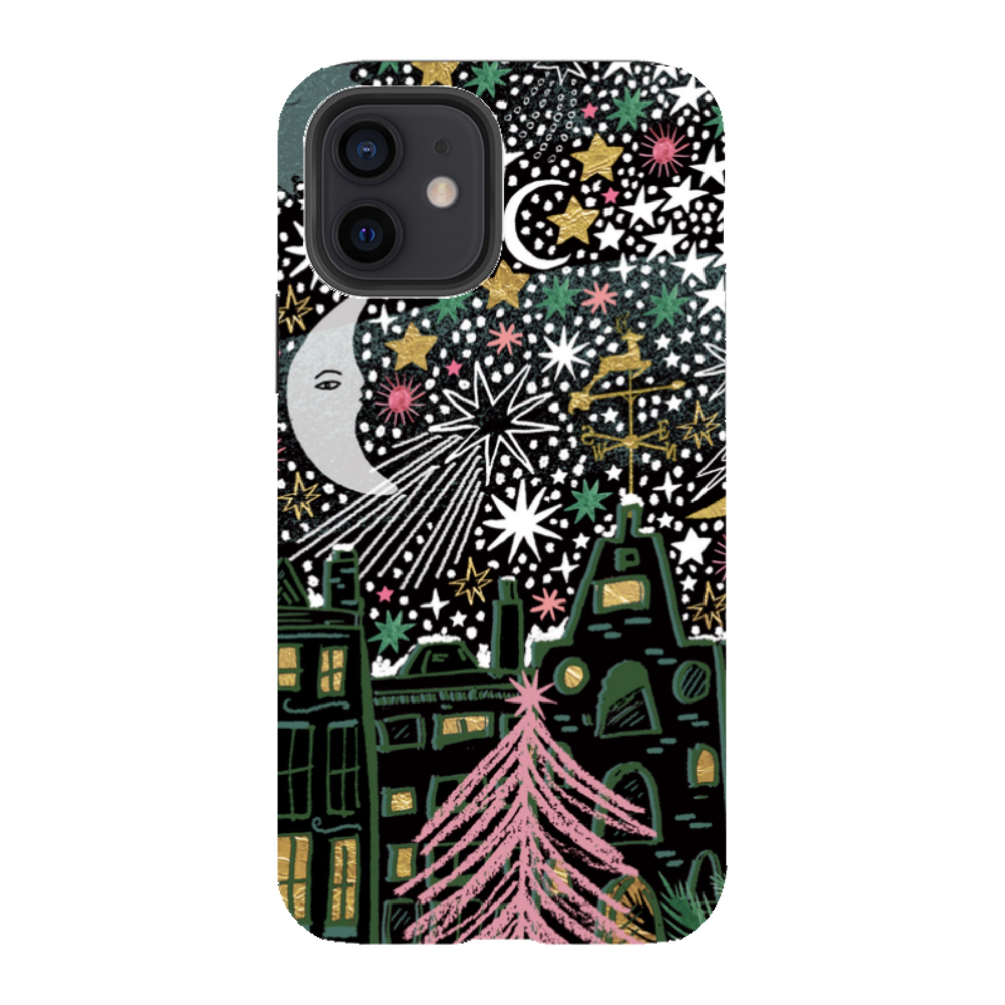 iPhone Tough Case - Night Before Xmas VI By Emma Frances Grant
