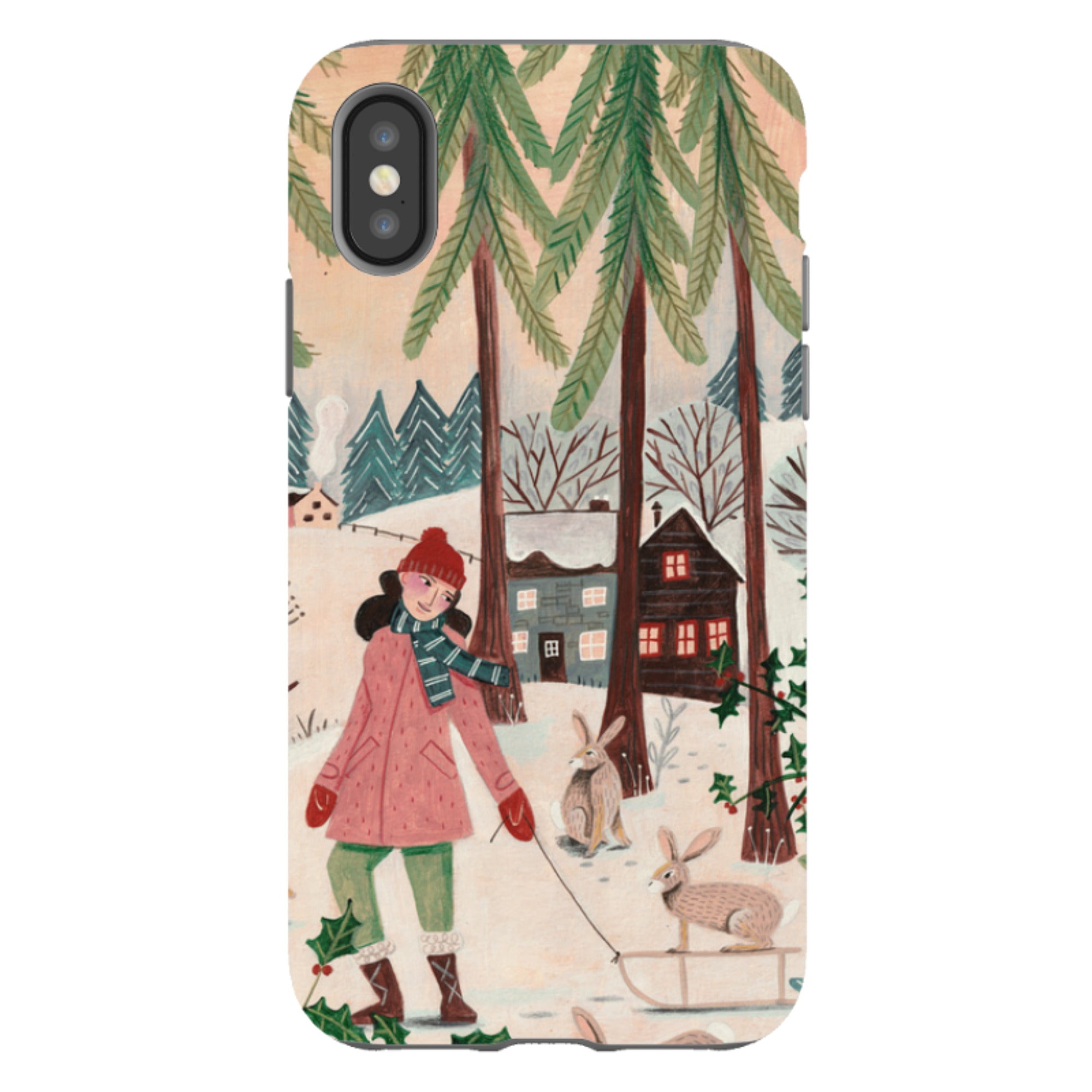 iPhone Tough Case - Lets Go By Caroline Bonne Muller