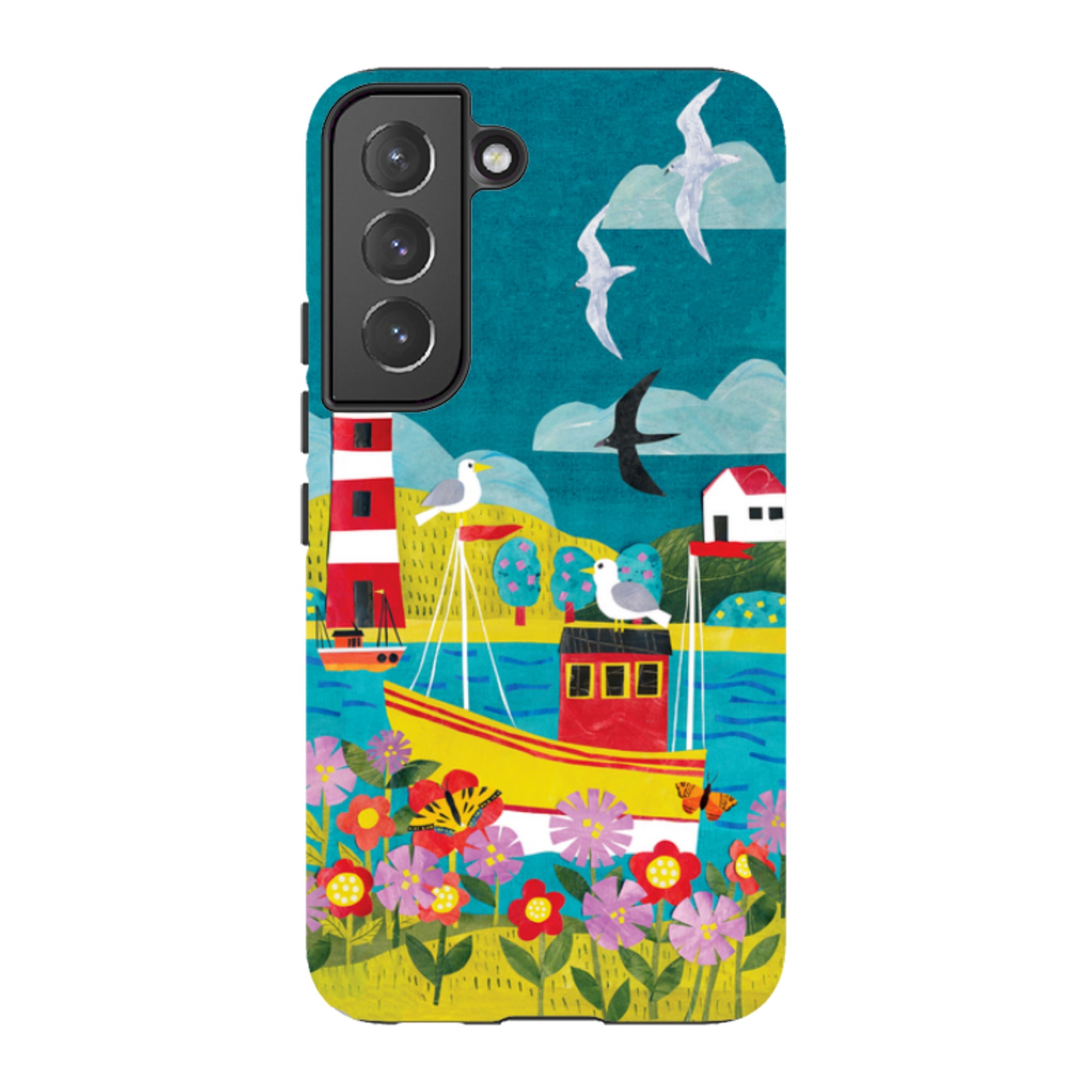 Samsung Tough  Case - Fishing Boat By Tracey English