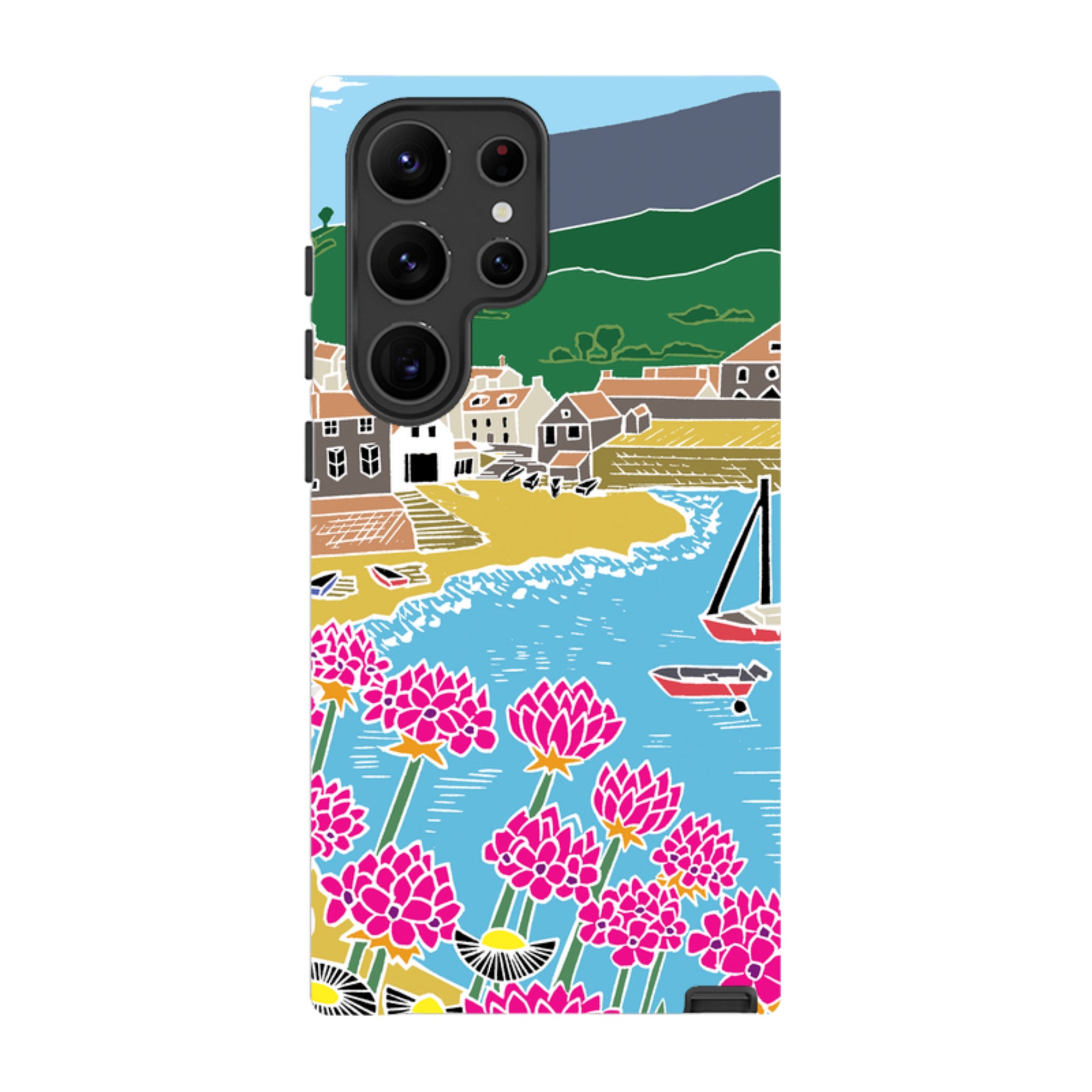 Samsung Tough Case - Quaint Harbour By Kate Heiss