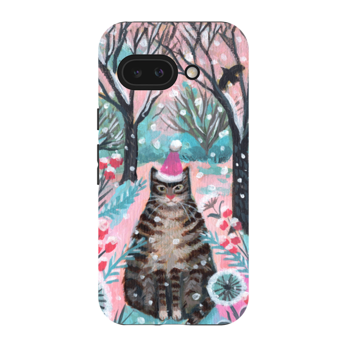 Google Tough Case - Snow Tabby By Mary Stubberfield