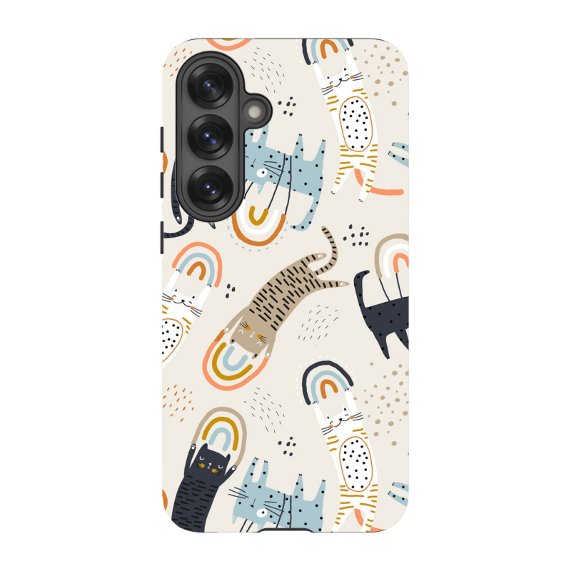 Samsung Tough Case - Rainbow Cats