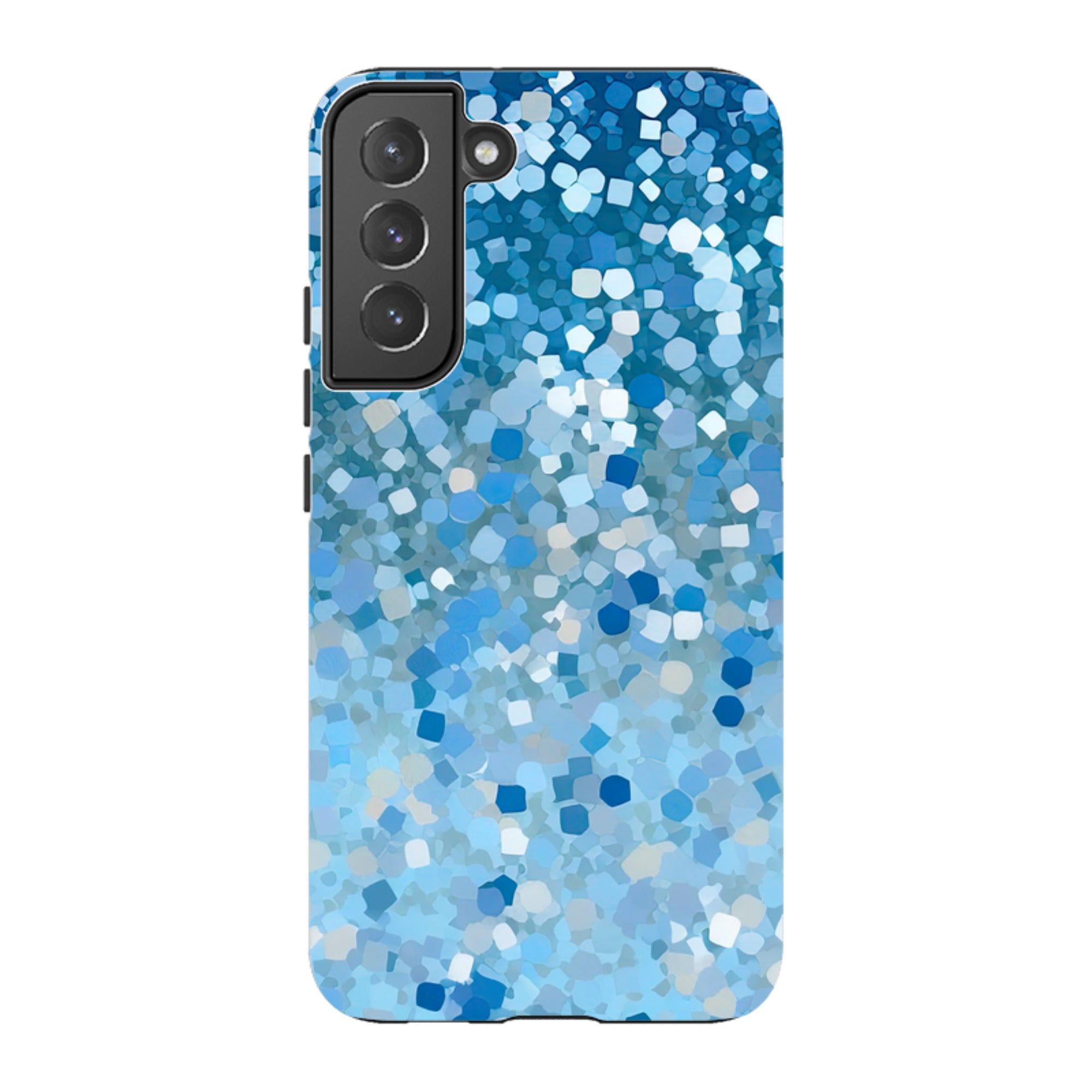 Samsung Tough Case - Blue Glitter II (Case Does Not Glitter)