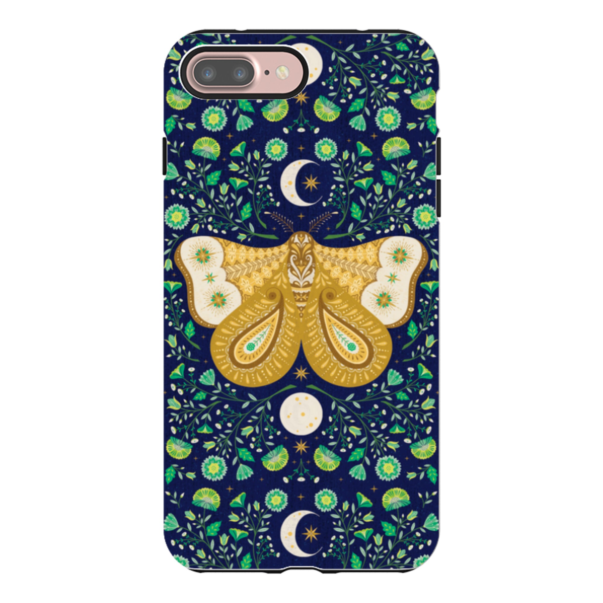 iPhone Tough Case - Moth By Jenny Zemanek