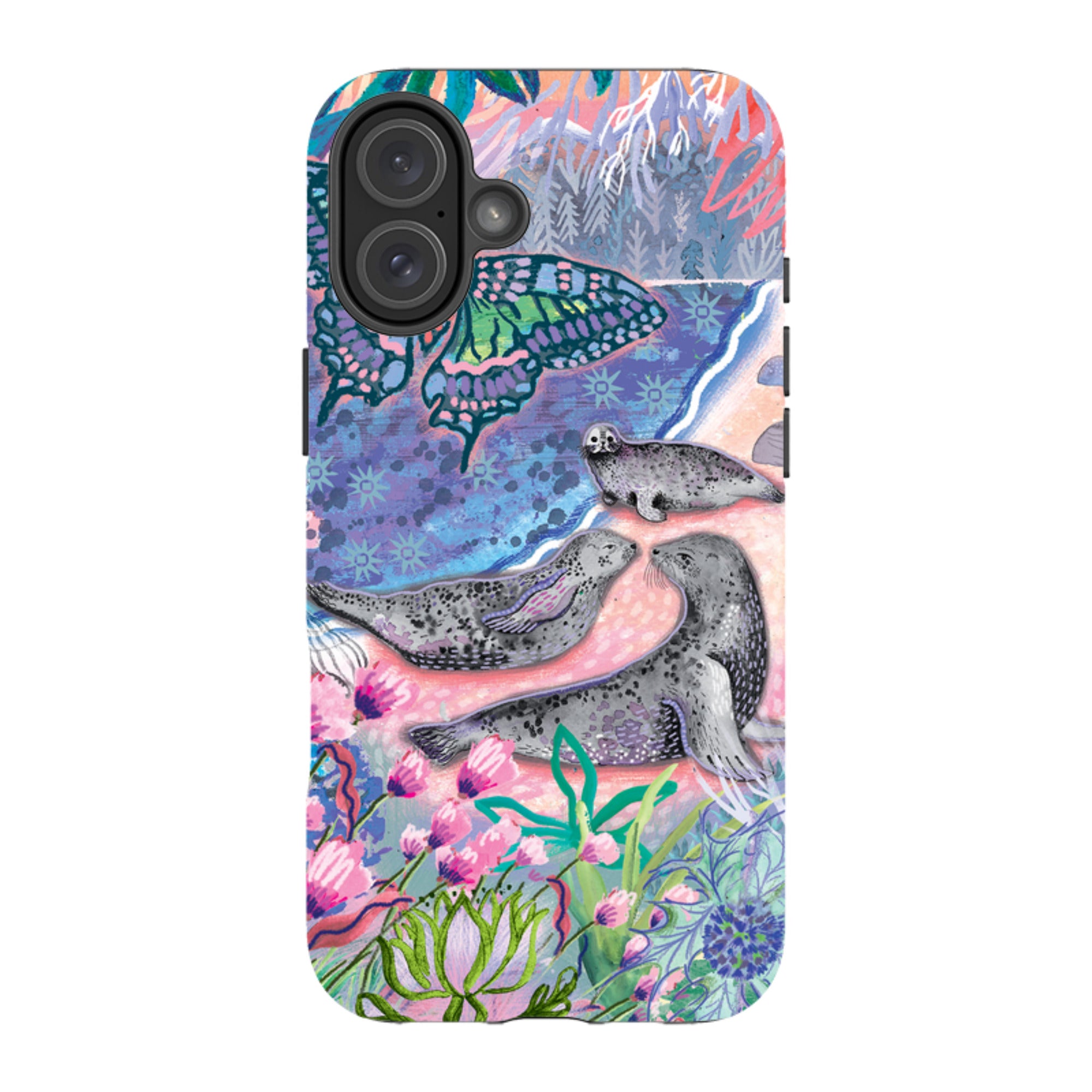 iPhone Case - Scenic Seals Of Norfolk By Emma Frances Grant