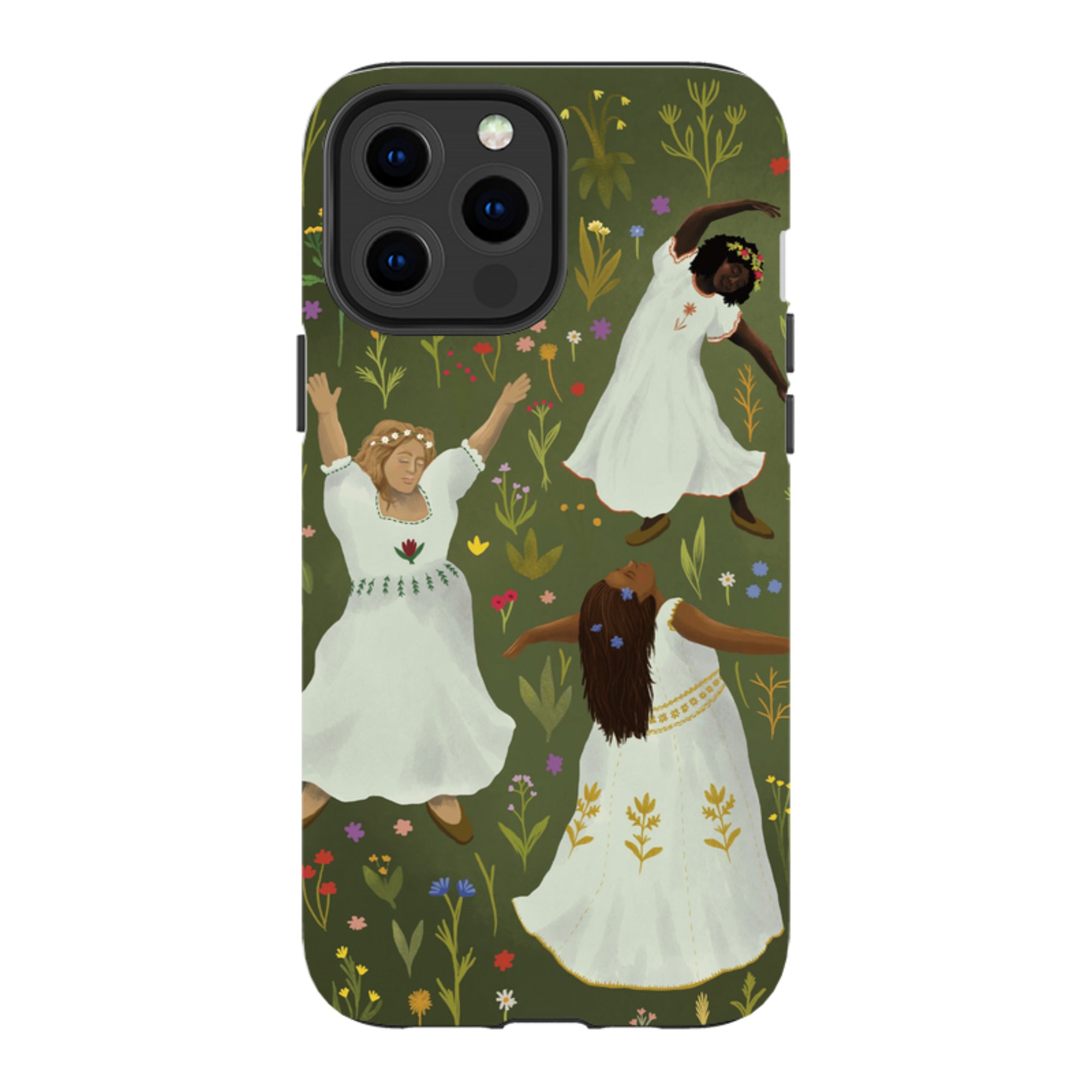iPhone Tough Case - Folk Dance By Anna Stead