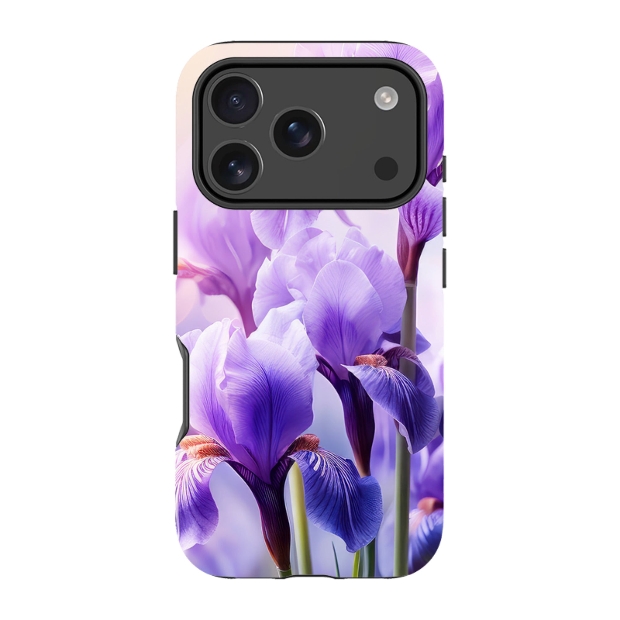 iPhone Tough Case -Mauve Floral II
