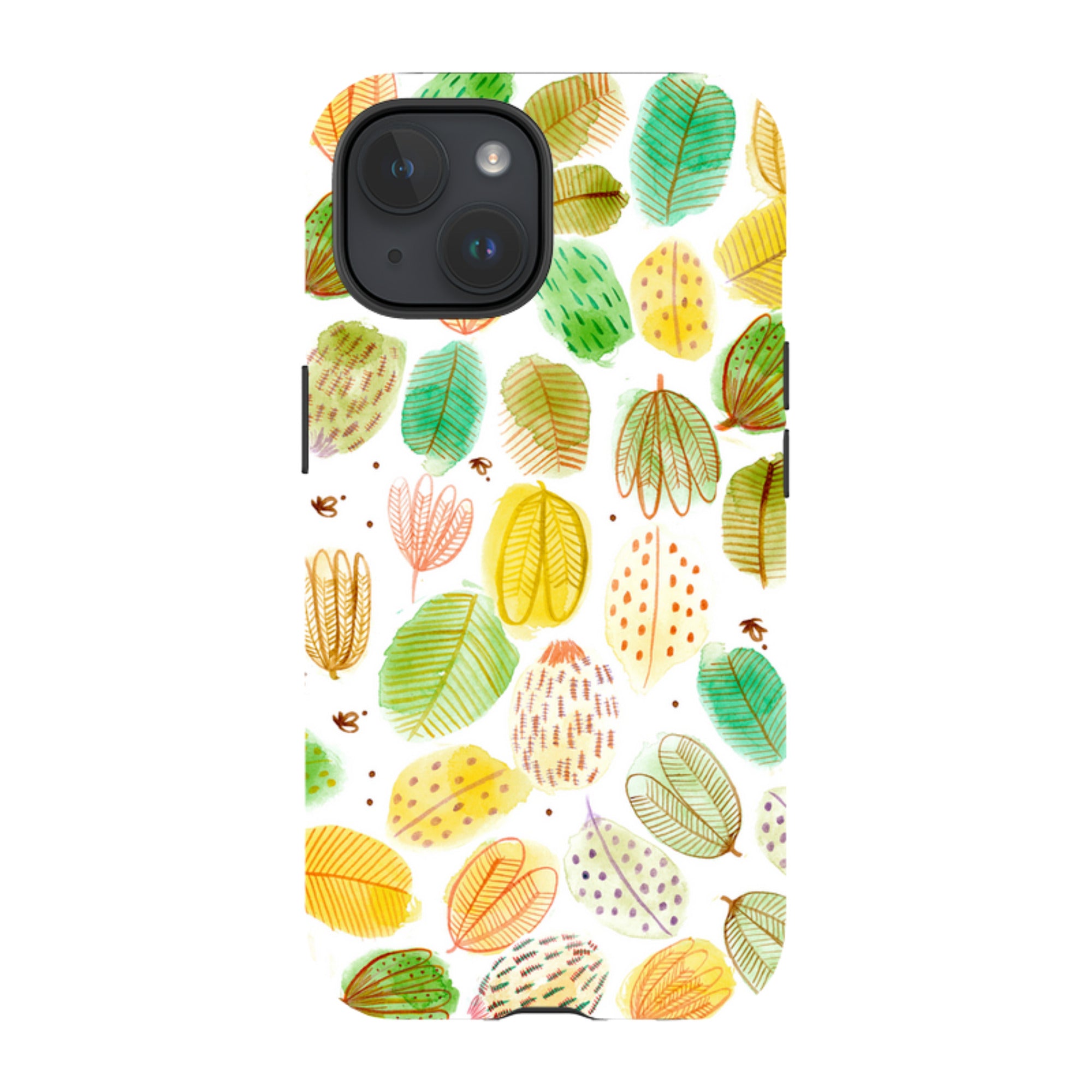 iPhone Tough Case - Leaves By Gabriela Larios