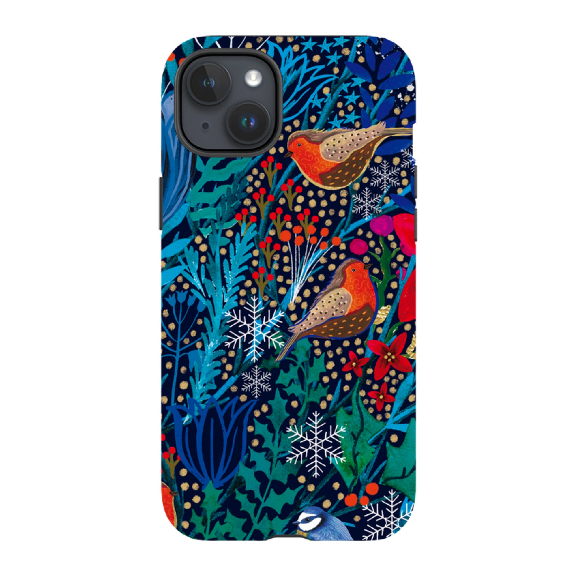 iPhone MagSafe Tough Case - Xmas Robin III By Emma Frances Grant