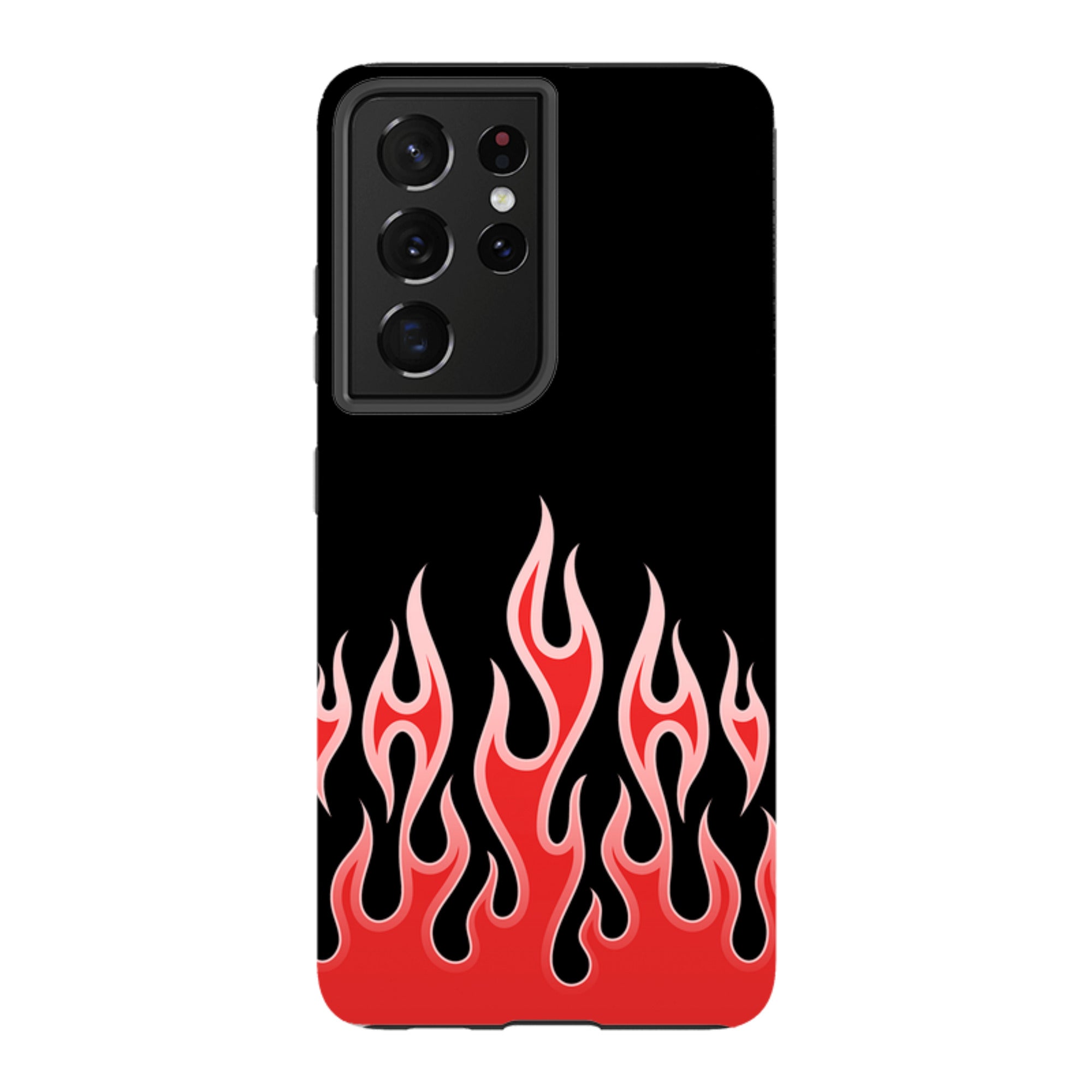 Samsung Tough Case - Red Flames