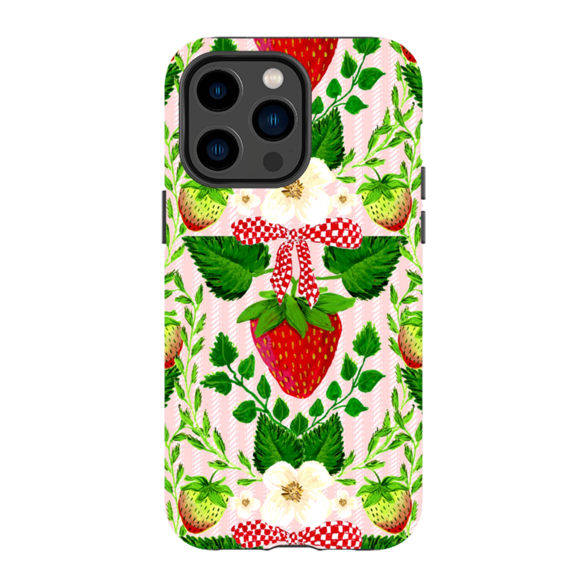 iPhone Case - Strawberries I By Abby Jacobs