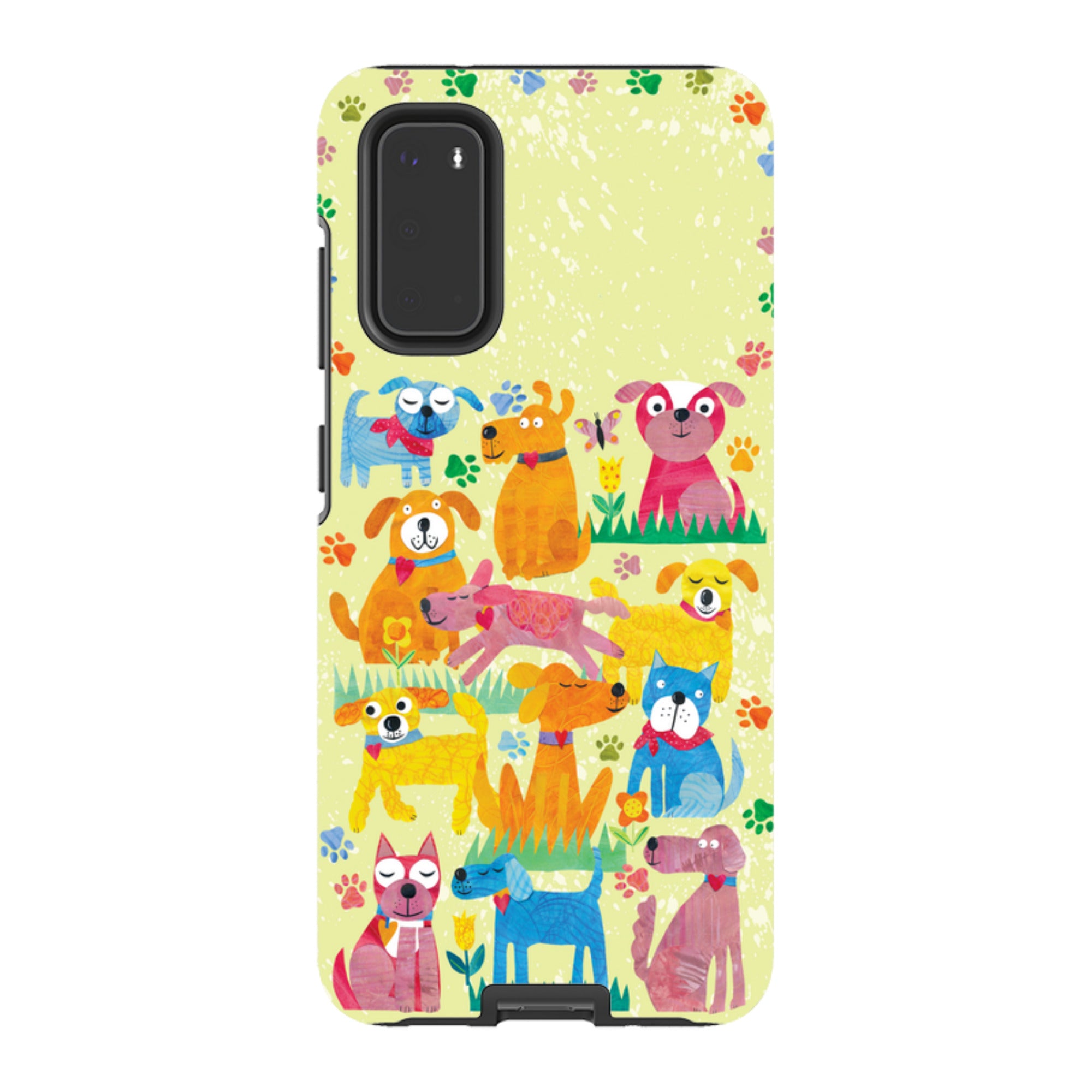 Samsung Tough Case - Dogs In The Park By Tracey English