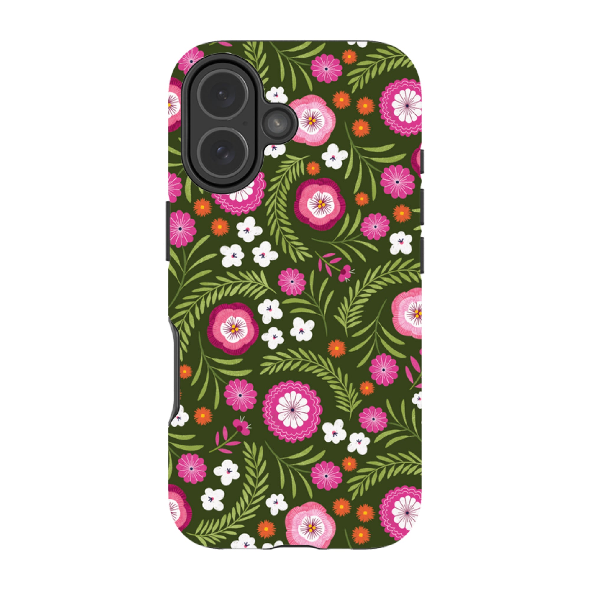 iPhone Tough Case - Posy Garden II By Ali Brookes