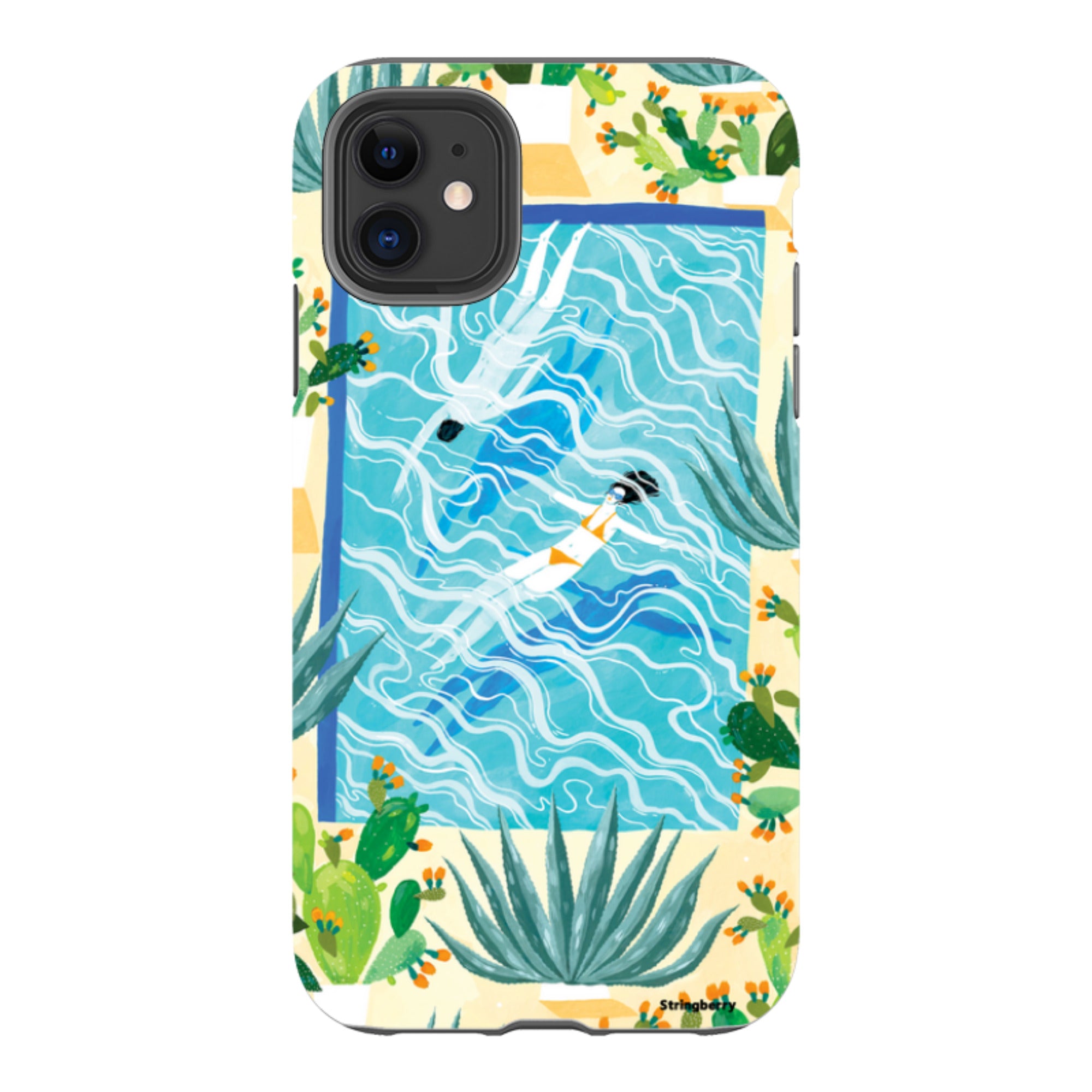 iPhone Tough Case - La Piscina By Madalina Andronic