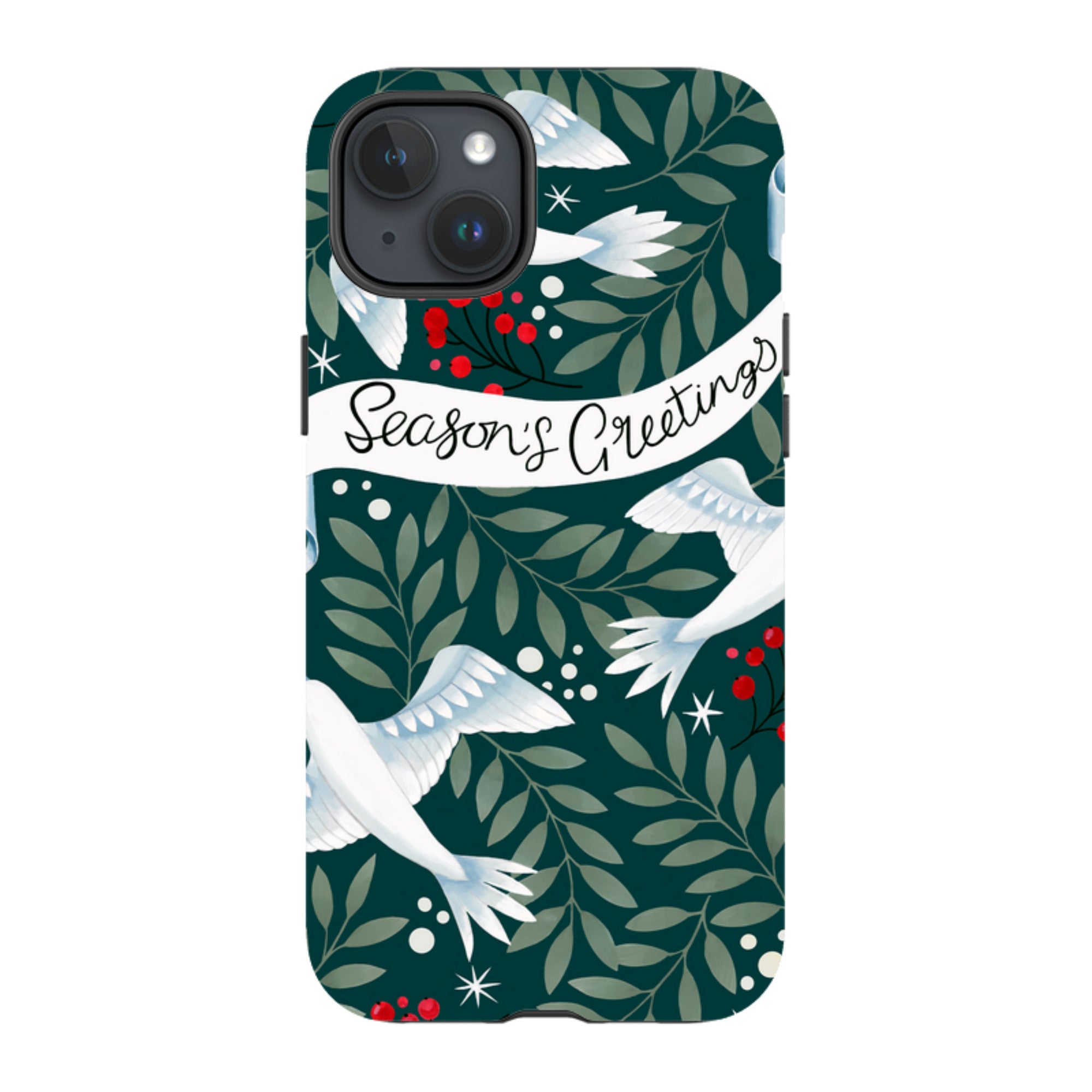 iPhone Tough Case - Seasons Greetings By Bex Parkin