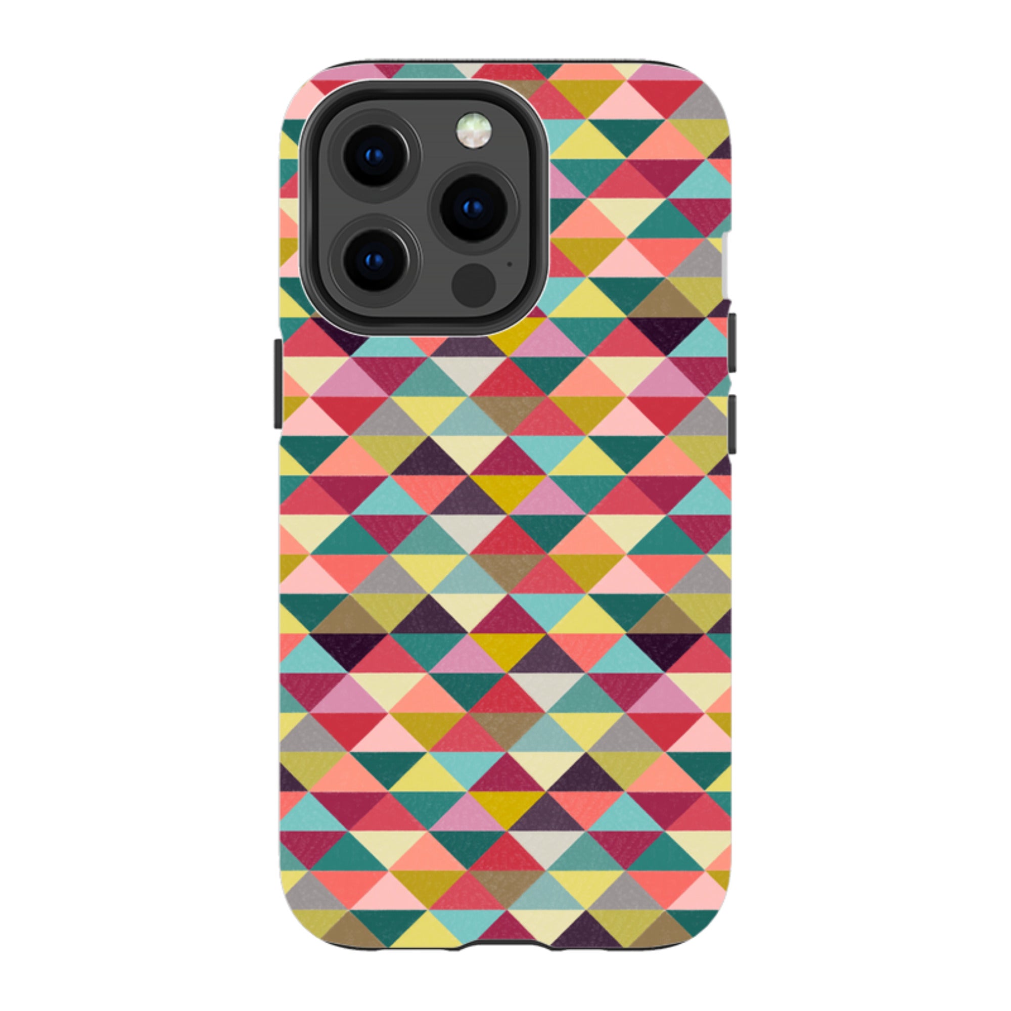 iPhone Tough Case - Triangle Geometric By Suzy Taylor