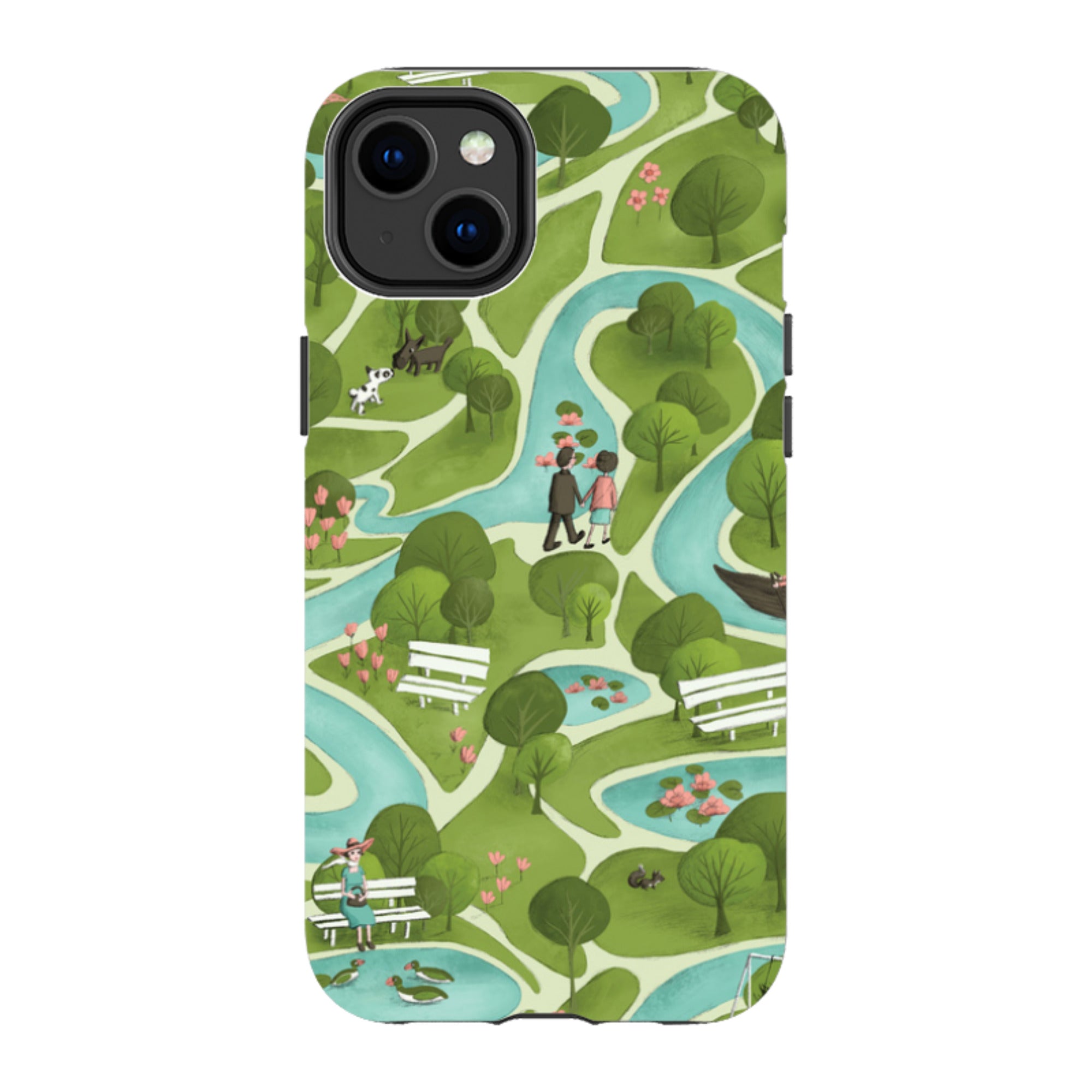 iPhone MagSafe Tough Case - In The Park By Maja Lindberg