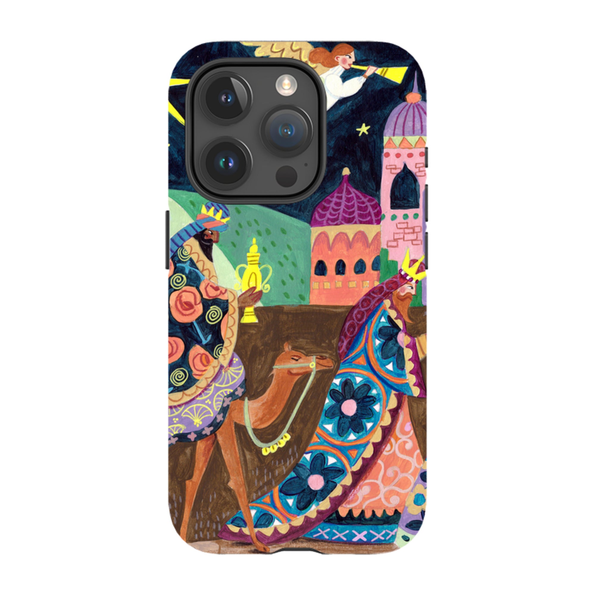 iPhone Tough Case - Wisemen By Caroline Bonne Muller