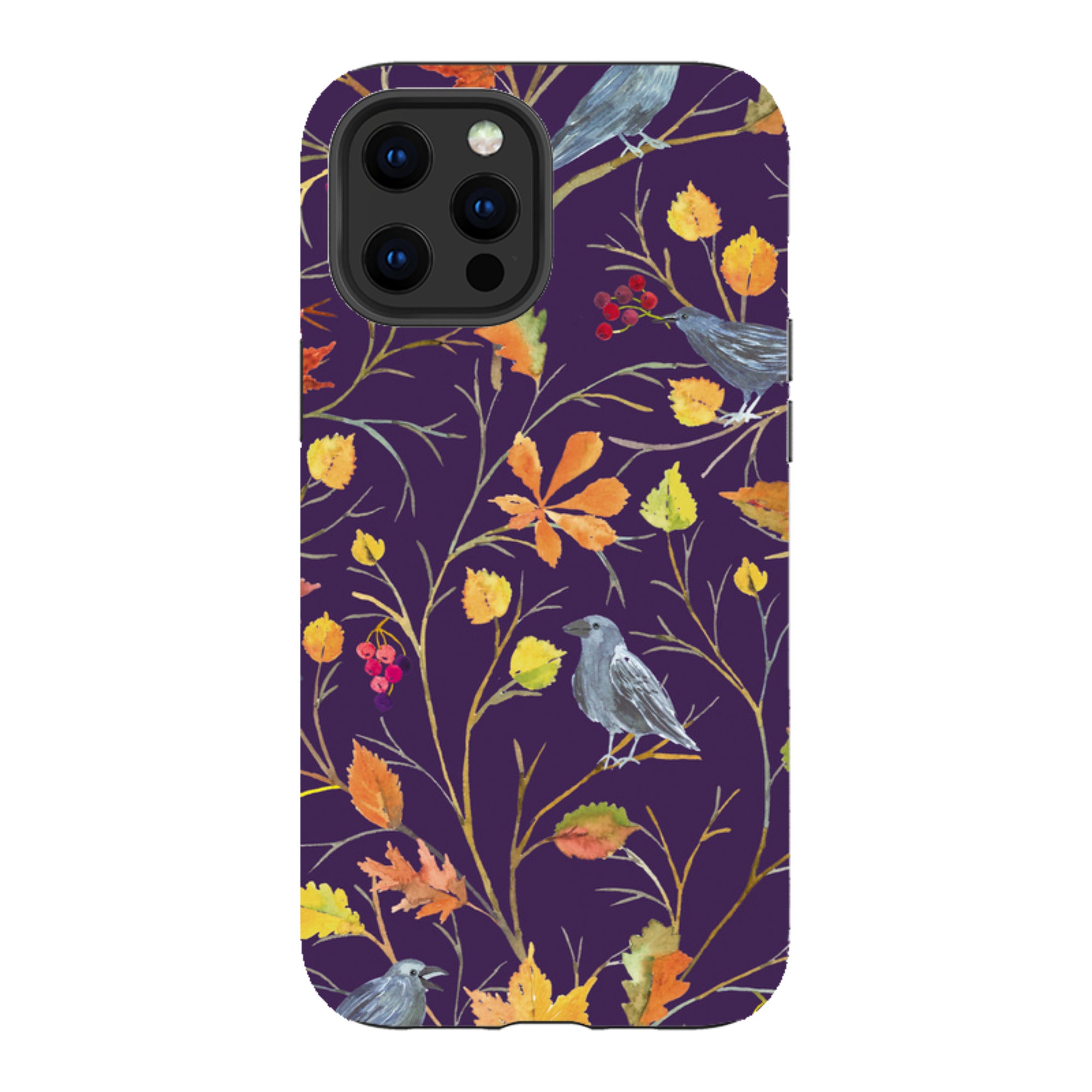 iPhone Tough Case - Autumn Pattern By Elisabeth Haager