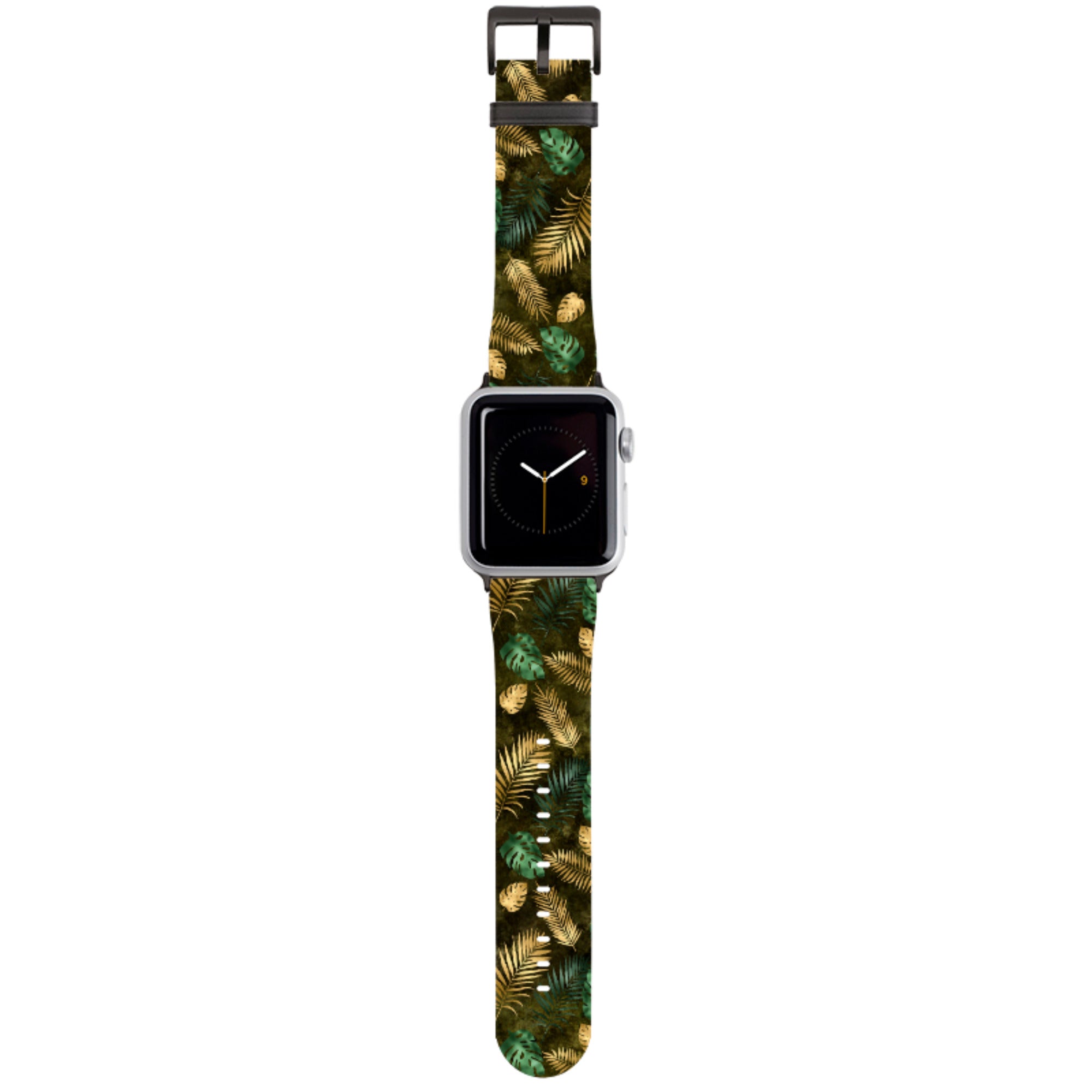 Feather Greens Apple Watch Strap