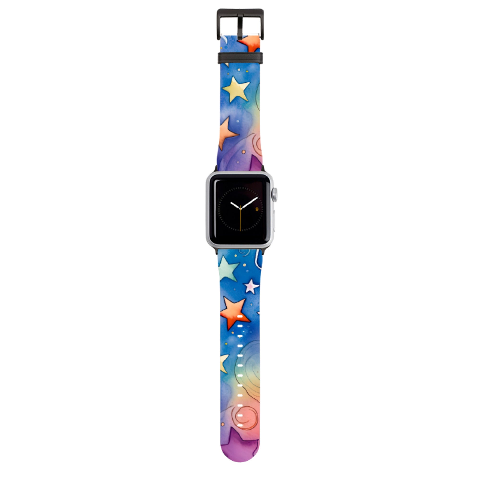 Rainbow Stars III Apple Watch Strap