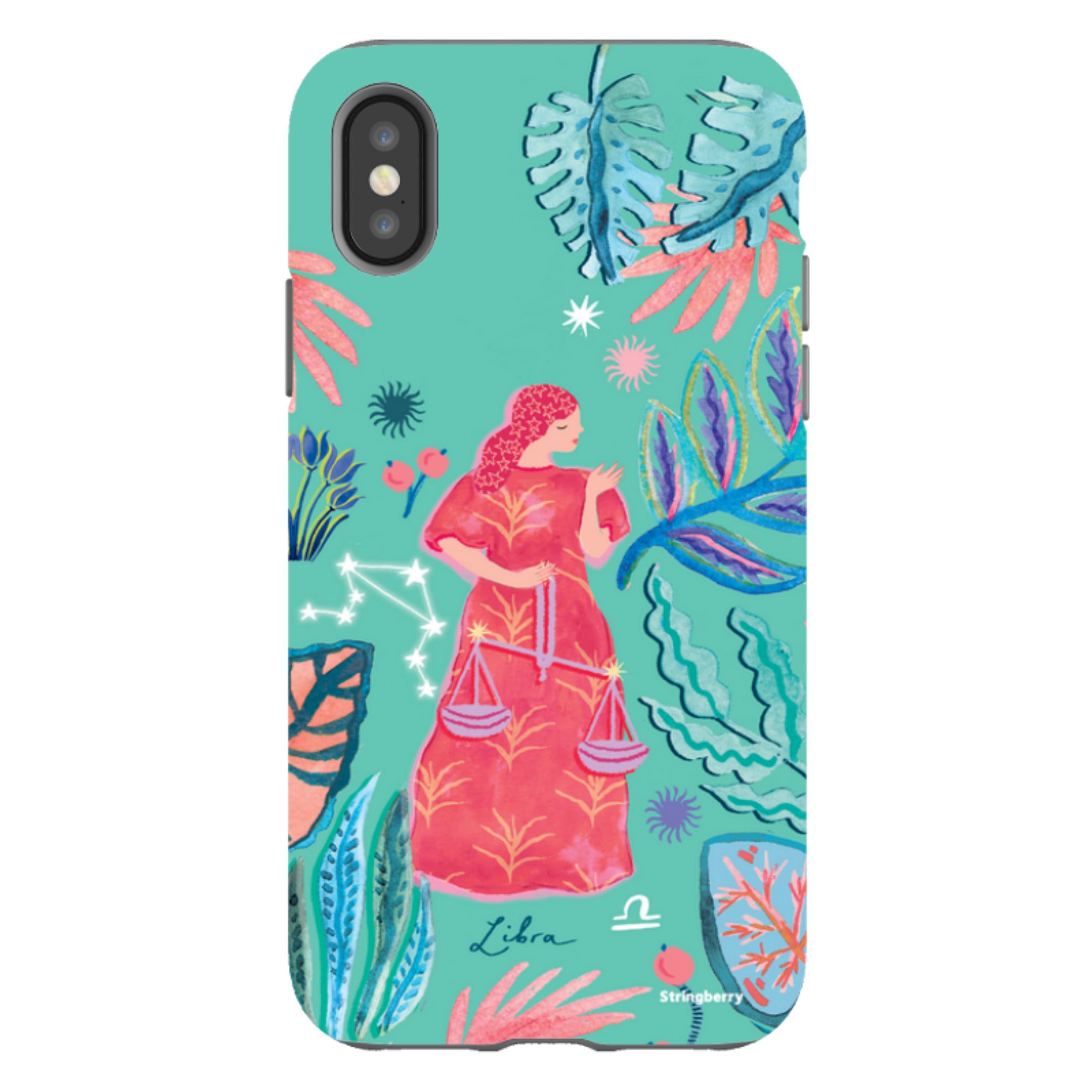 iPhone Tough Case - Libra By Emma Frances Grant