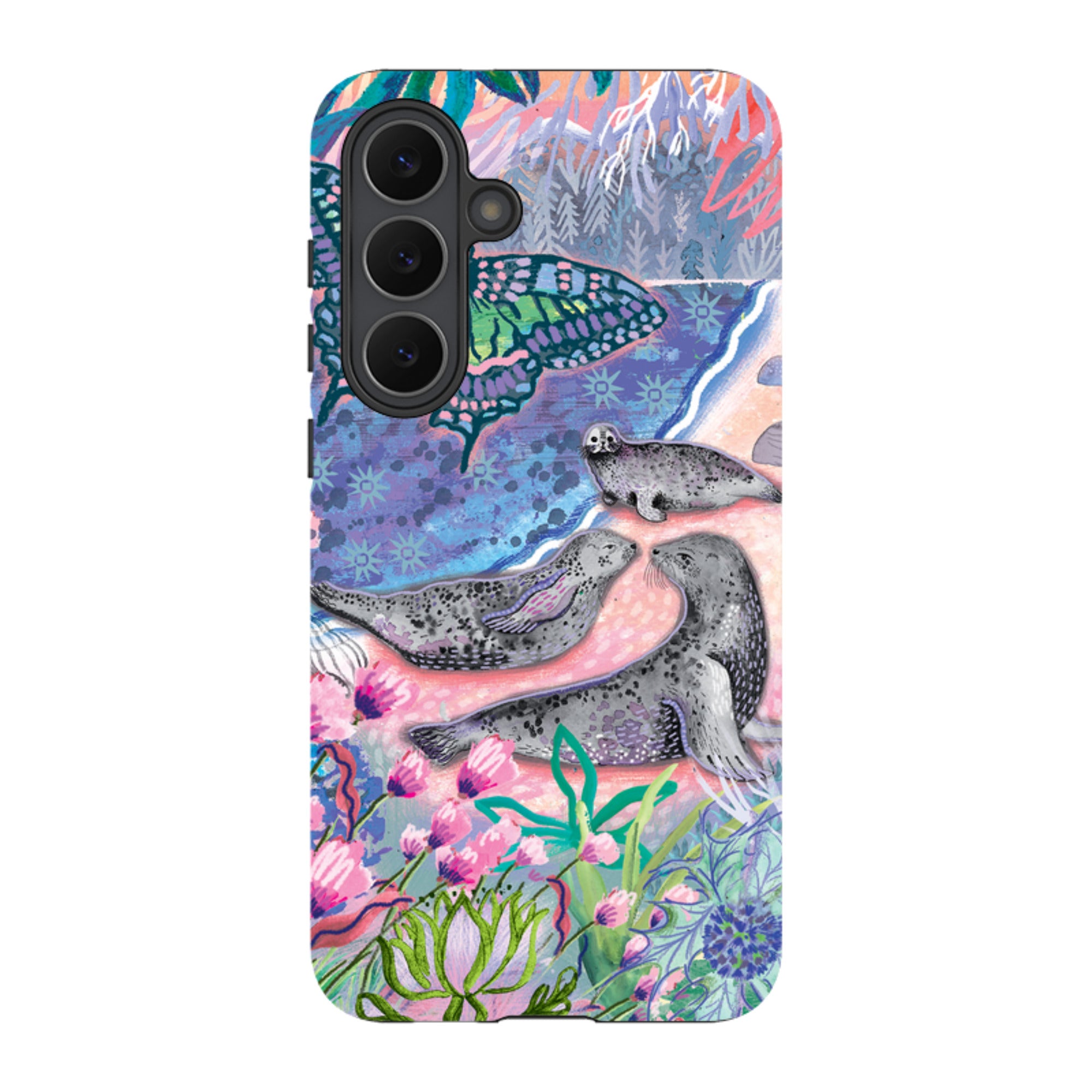 Samsung Tough  Case - Scenic Seals Of Norfolk By Emma Frances Grant