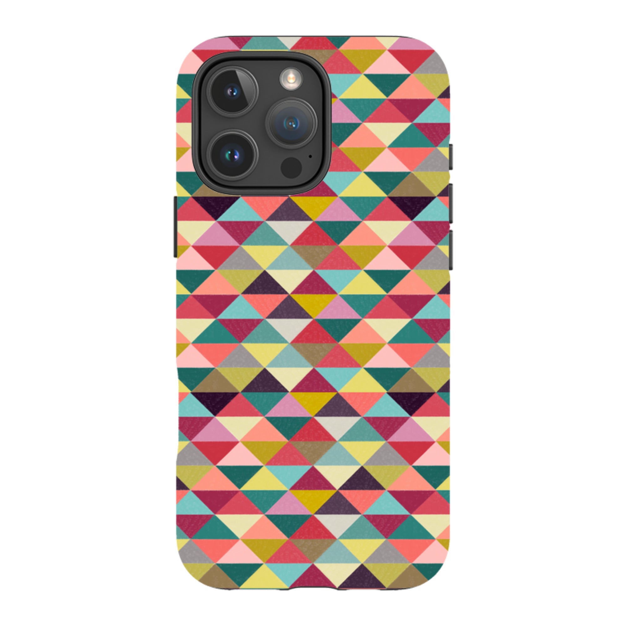 iPhone Tough Case - Triangle Geometric By Suzy Taylor