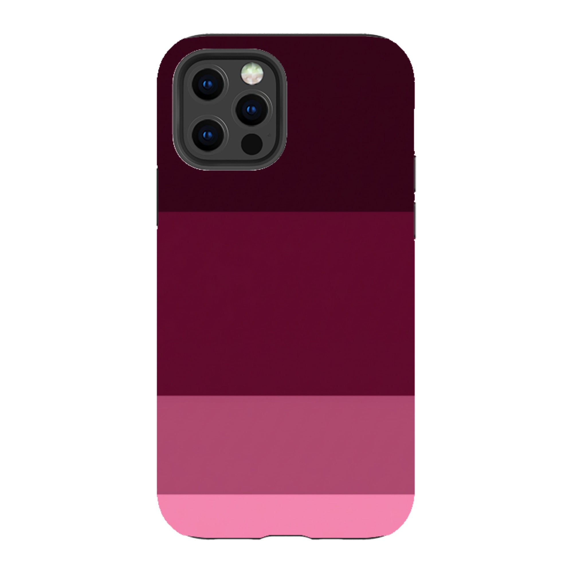iPhone Tough Case - Burgundy Gradient