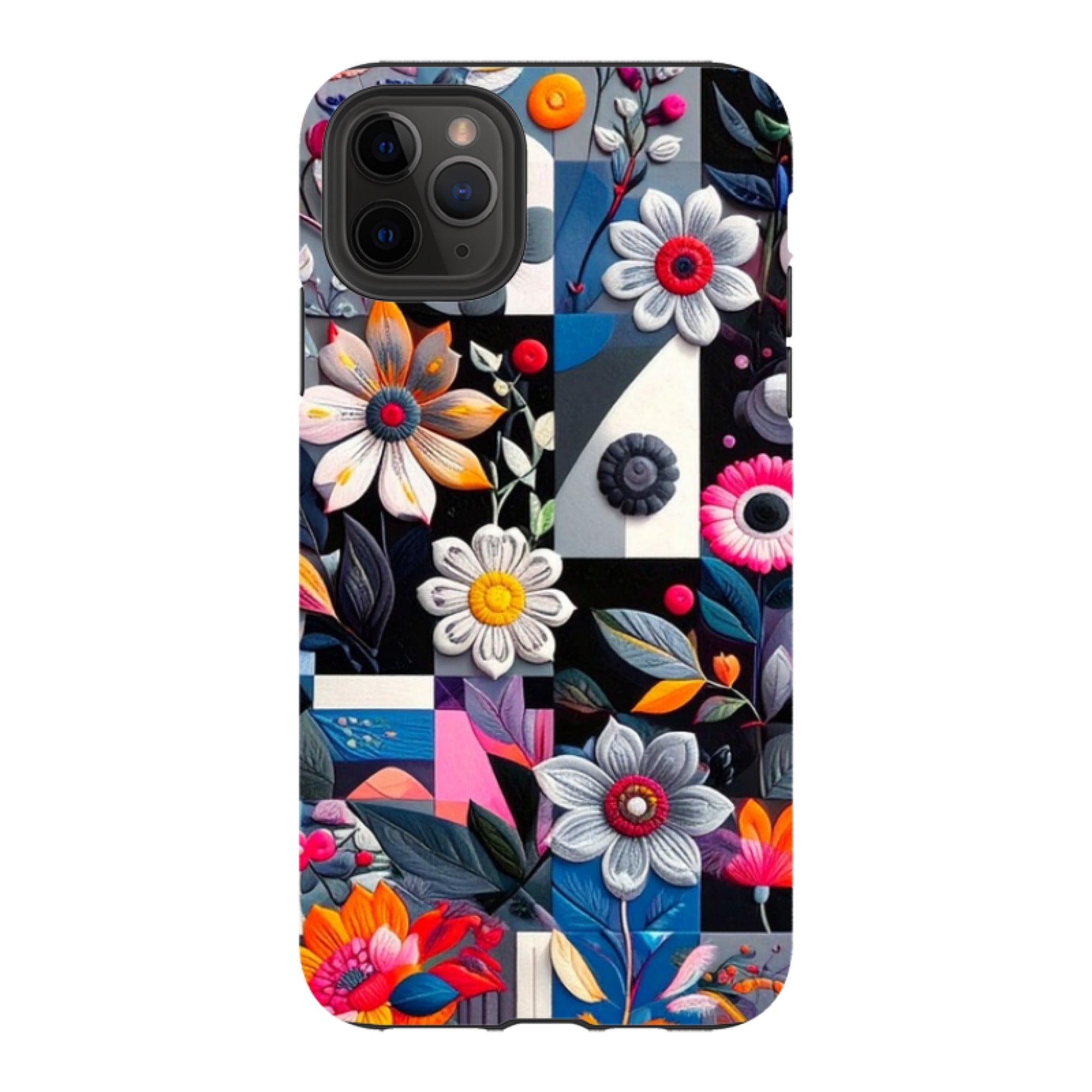 iPhone Tough Case - Summer Petal Garden