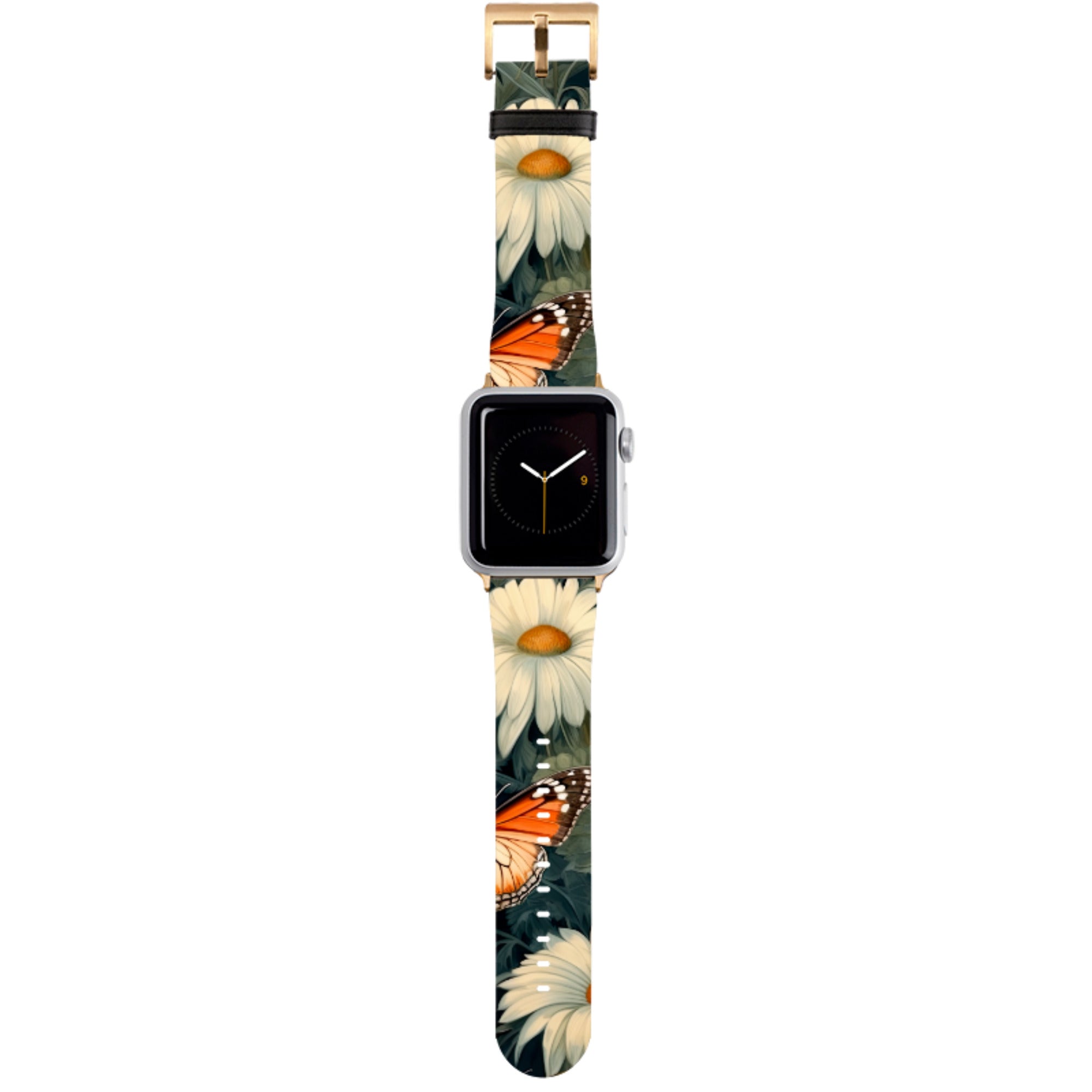 Butterfly Daisies III Apple Watch Strap